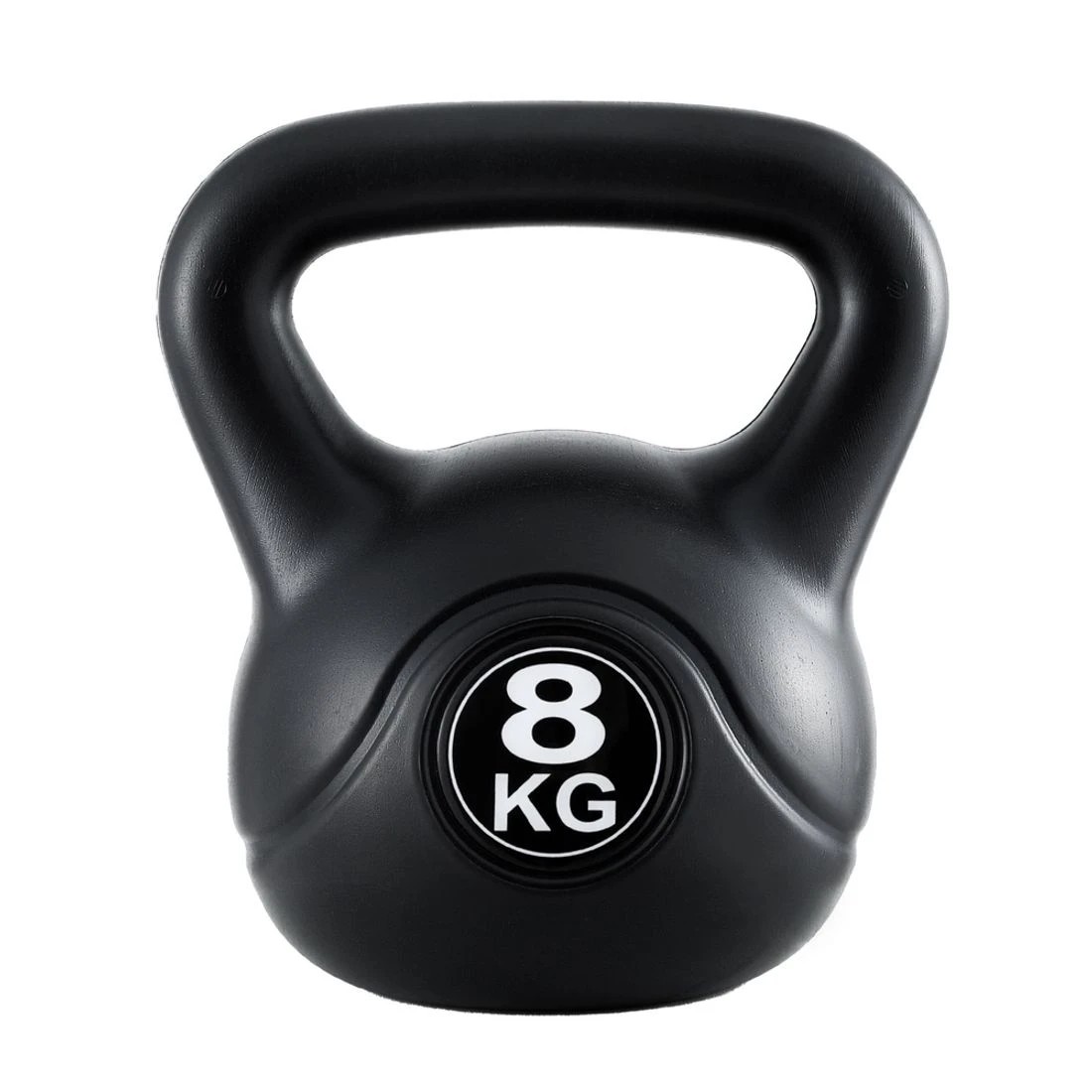 3 Everfit 8kg Kettlebell Set Weight Lifting Bench Dumbbells Kettle Bell Gym Home - Black, 3 of 6