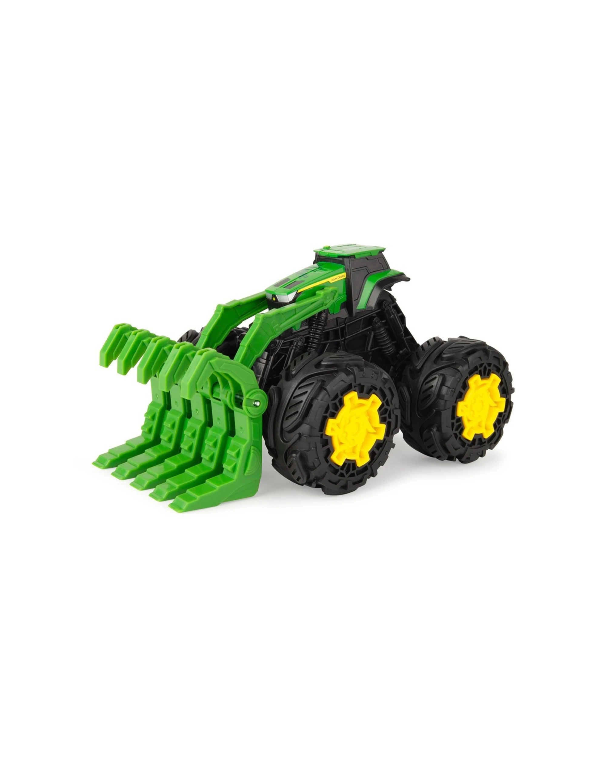 1 John Deere Monster Treads Rev Up Tractor Kids Toy With Sounds And Super Bouncy Tyres - Multi, 1 of 6