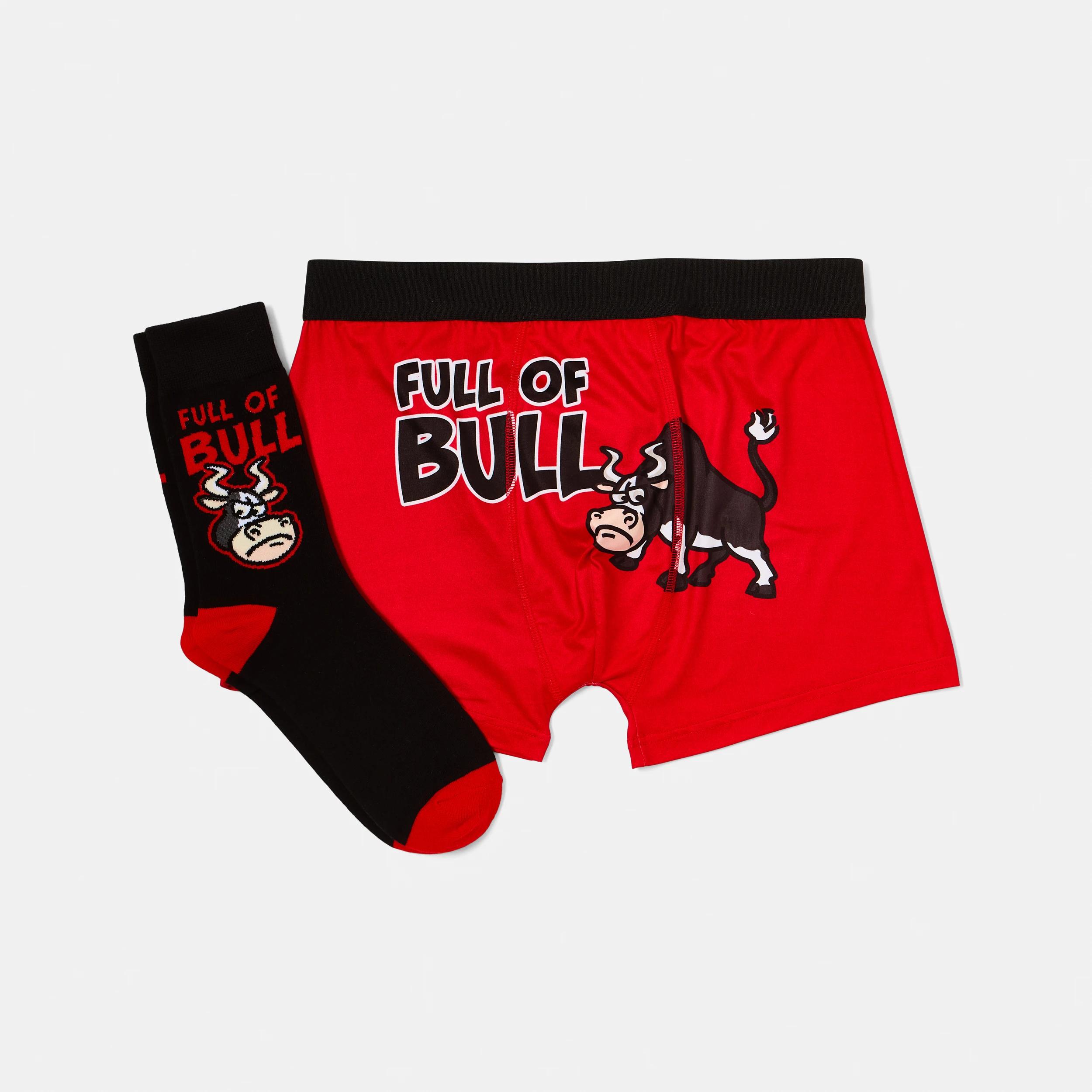 1 Trunks and Socks Set FULL OF BULL, 1 of 8