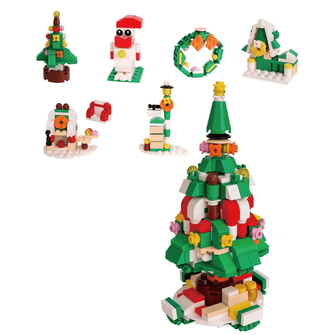 6 1127 Piece Mini Blocks: Christmas Advent Calendar, 6 of 7