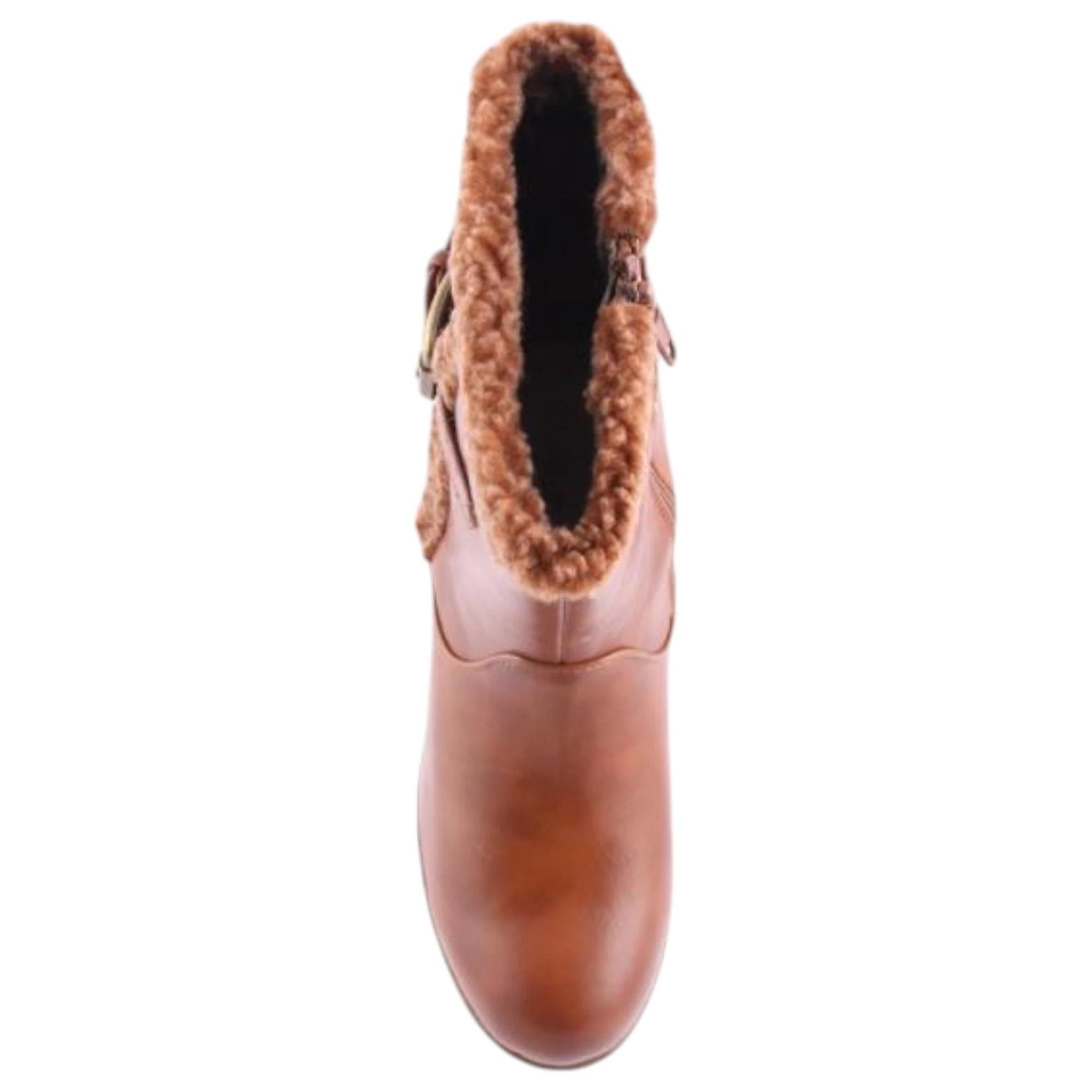 5 Bellissimo Womens Ara Shoes Dress Winter Comfort Boots TAN, 5 of 5