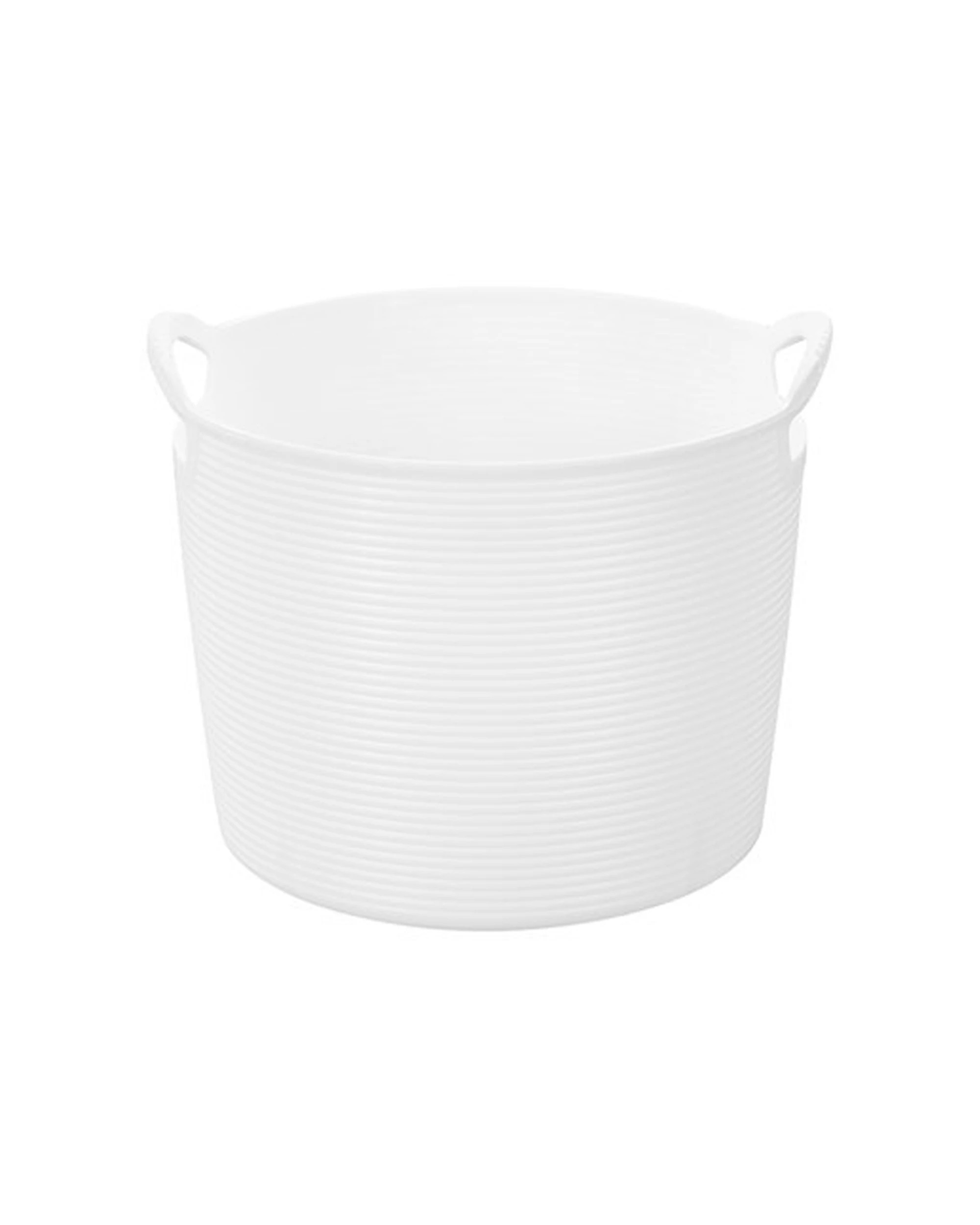 8 Boxsweden 5l Flexible Round Tub Storage Basket Home Organiser Integrated Handles - Assorted, 8 of 9