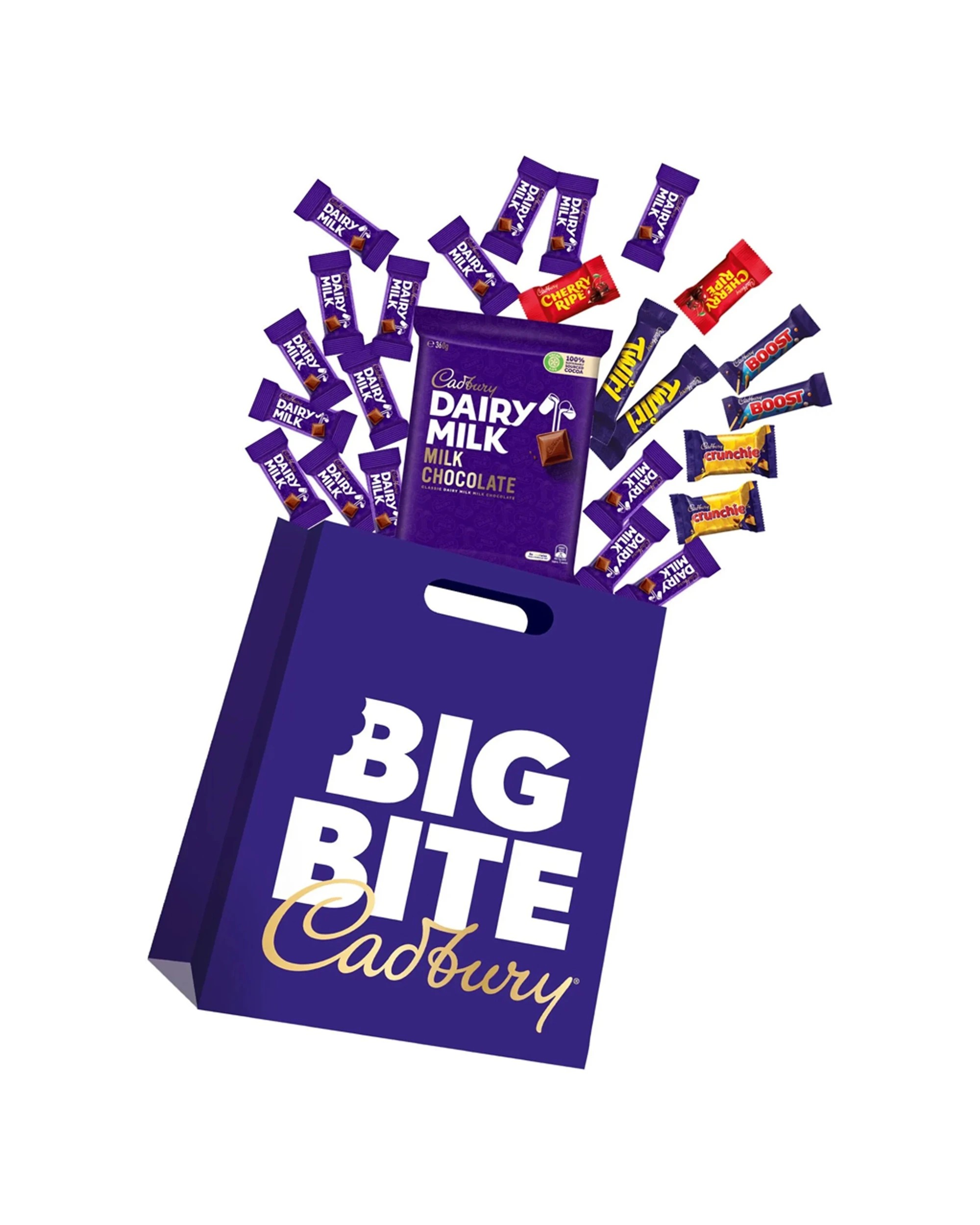 1 Cadbury Dairy Milk Big Bite Showbag Chocolate Mix Snacks With Variety Of Chocolates - Multi, 1 of 1