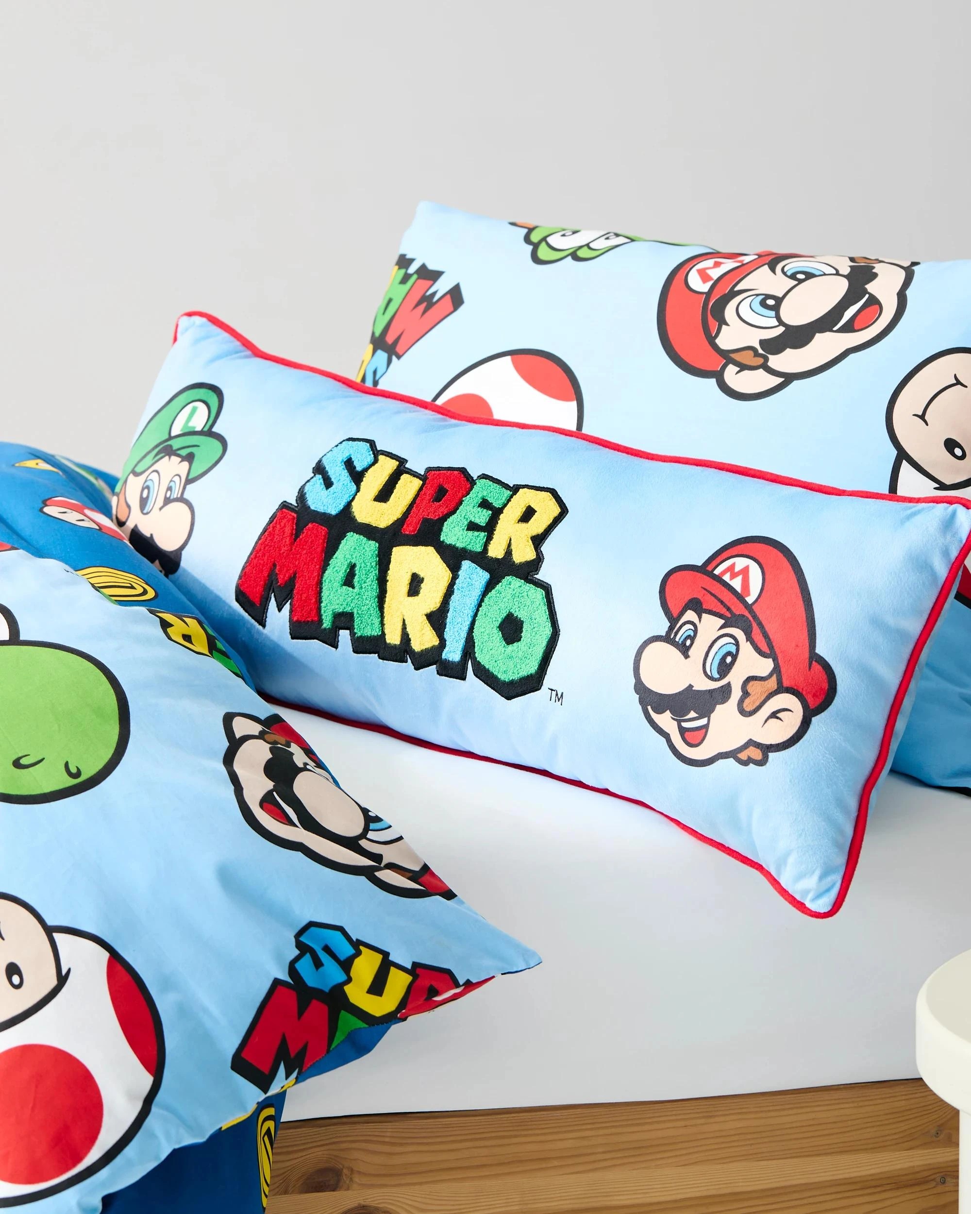 2 Super Mario Cushion - Blue, 2 of 3