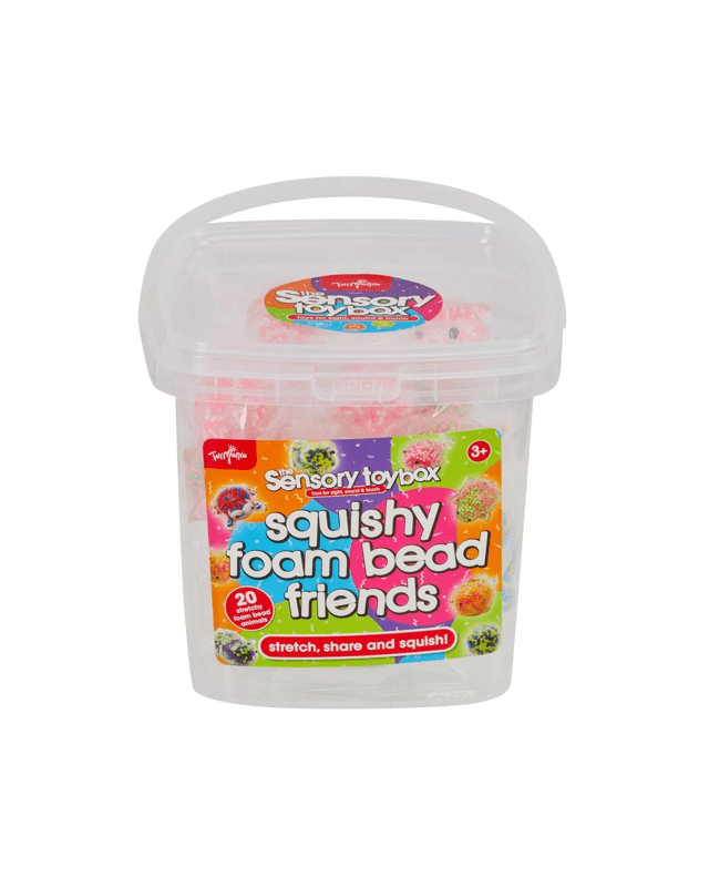 20 Pack ToyMania The Sensory Toy Box Squishy Foam Bead Friends