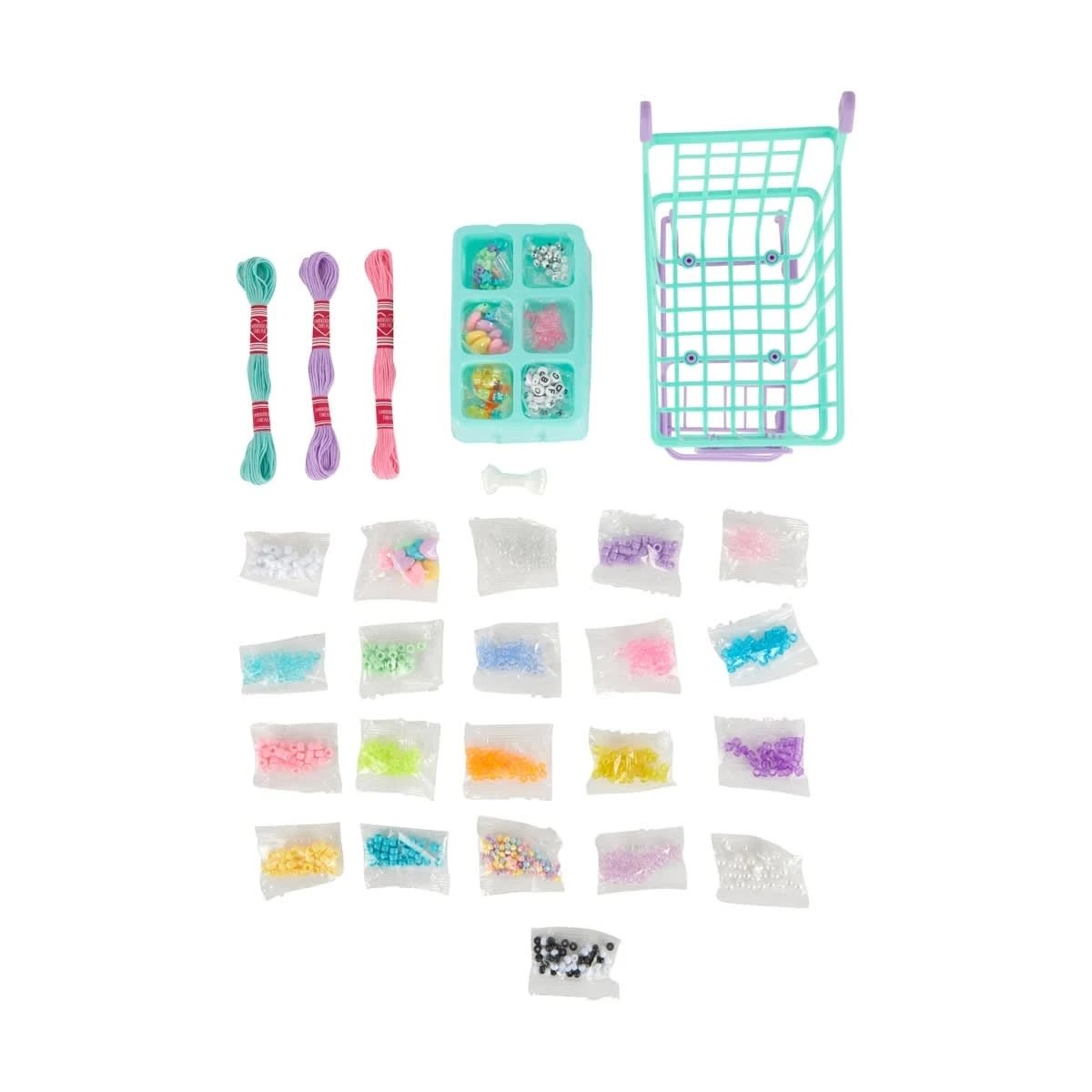 4 Jewellery Trolley Set - Assorted, 4 of 4