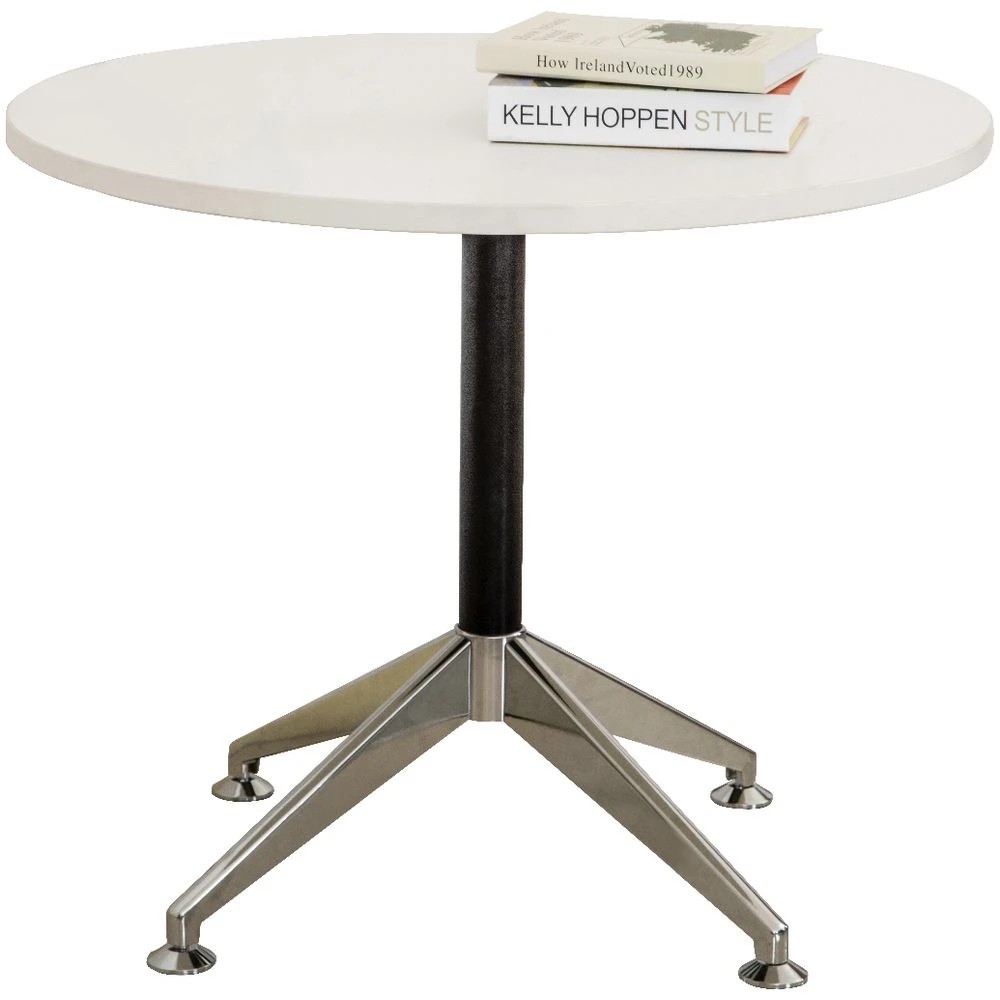 2 Stilford Round Meeting Table 900mm White Desks, Tables and Workstations, 2 of 5