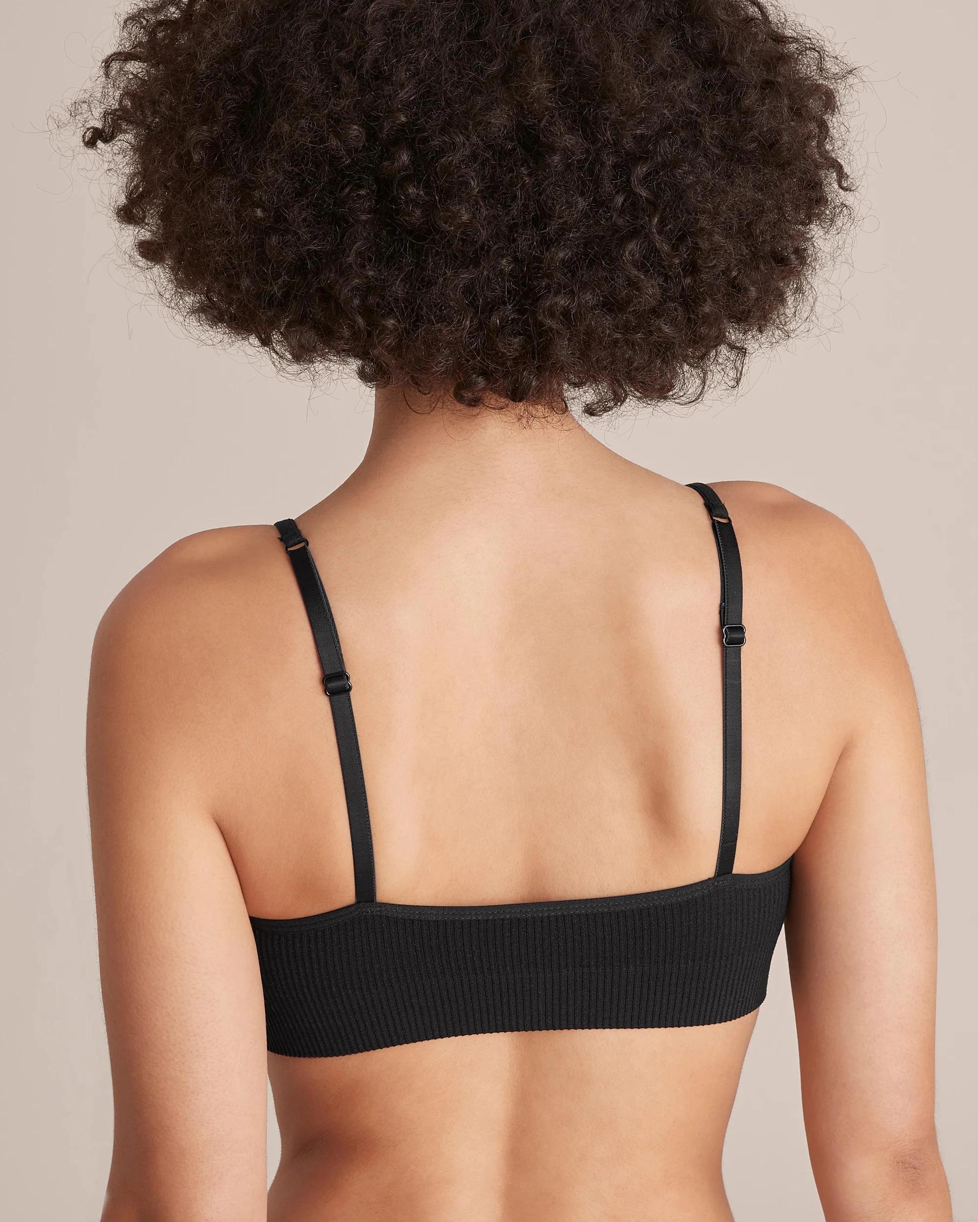 5 Ribbed Strappy Crop Top - Lily Loves BLACK, 5 of 10