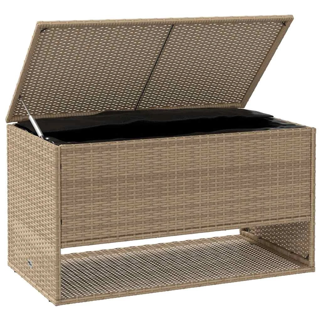 3 vidaXL cushion box Storage - Beige, 3 of 9
