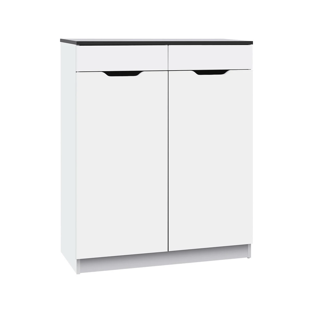 1 Artiss Shoe Rack Cabinet 30 Pairs Eve - White, 1 of 6