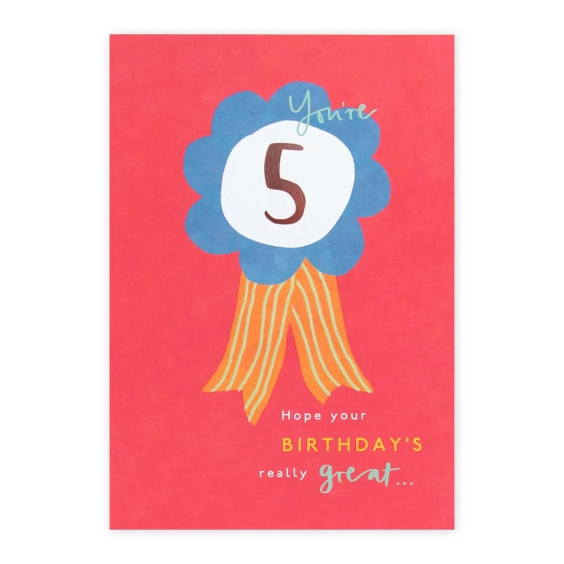 3 Connections from Hallmark 5th Birthday Card - Celebrate!, 3 of 3