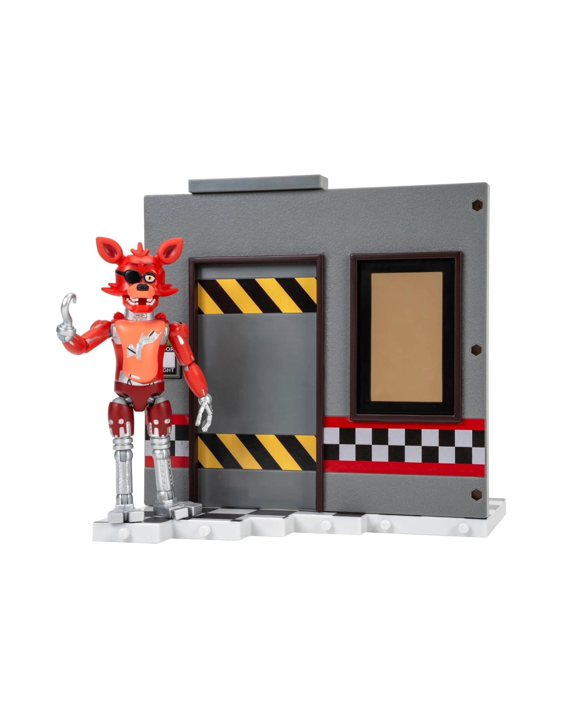 2 Five Night's At Freddy's Classic Foxy with Office 5 inch Figure Set, 2 of 5
