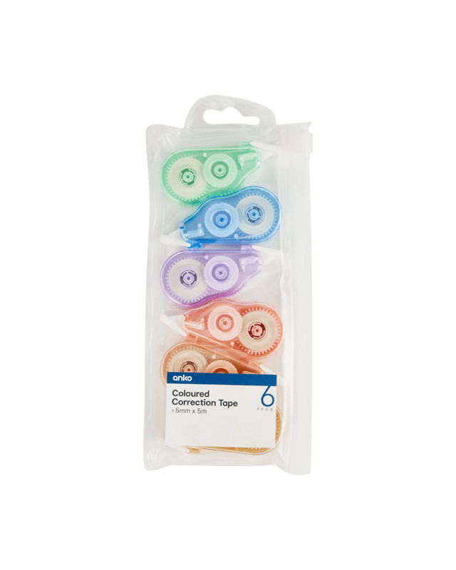 6 Pack Coloured Correction 