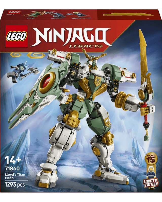 LEGO NINJAGO Lloyd's Titan Mech 15th Anniversary 7
