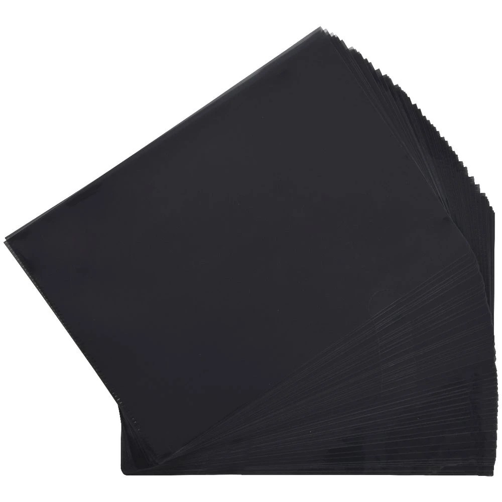 2 Keji A4 Letter Files Black 50 Pack, 2 of 3