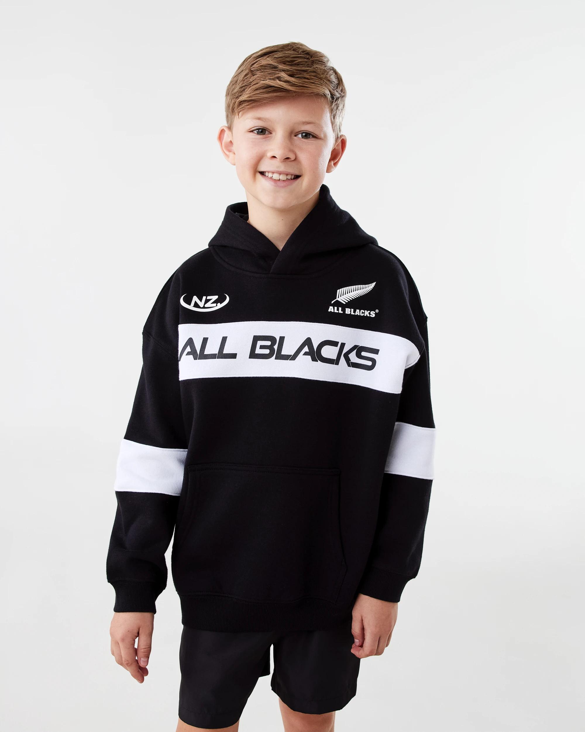 1 All Blacks Youth Hoodie Black, 1 of 8