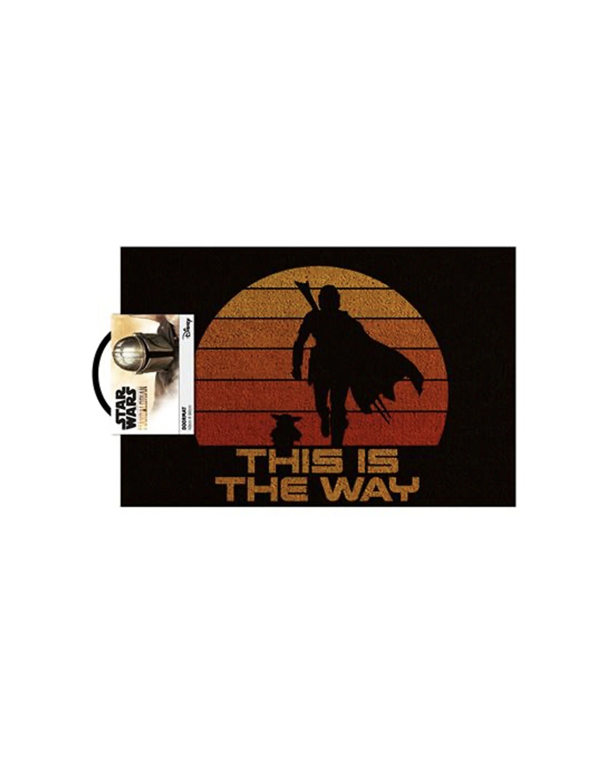 3 Star Wars The Mandalorian This Is The Way Entrance Doormat Rectangle Rug 40x60cm
 - Multi, 3 of 3
