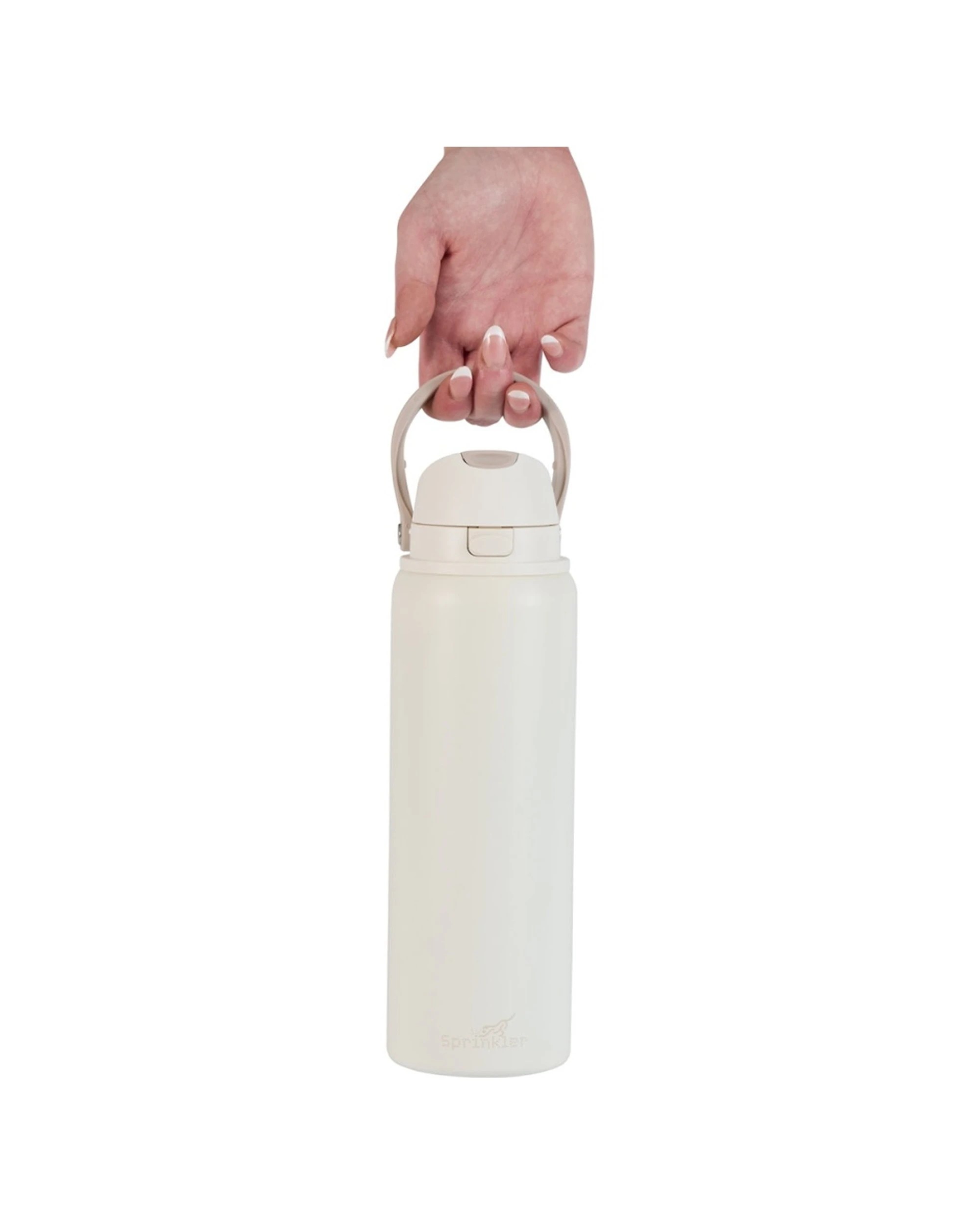 4 Sprinkler Leo Sip And Chug Insulated Bottle 950ml Sand Dune - Beige, 4 of 5