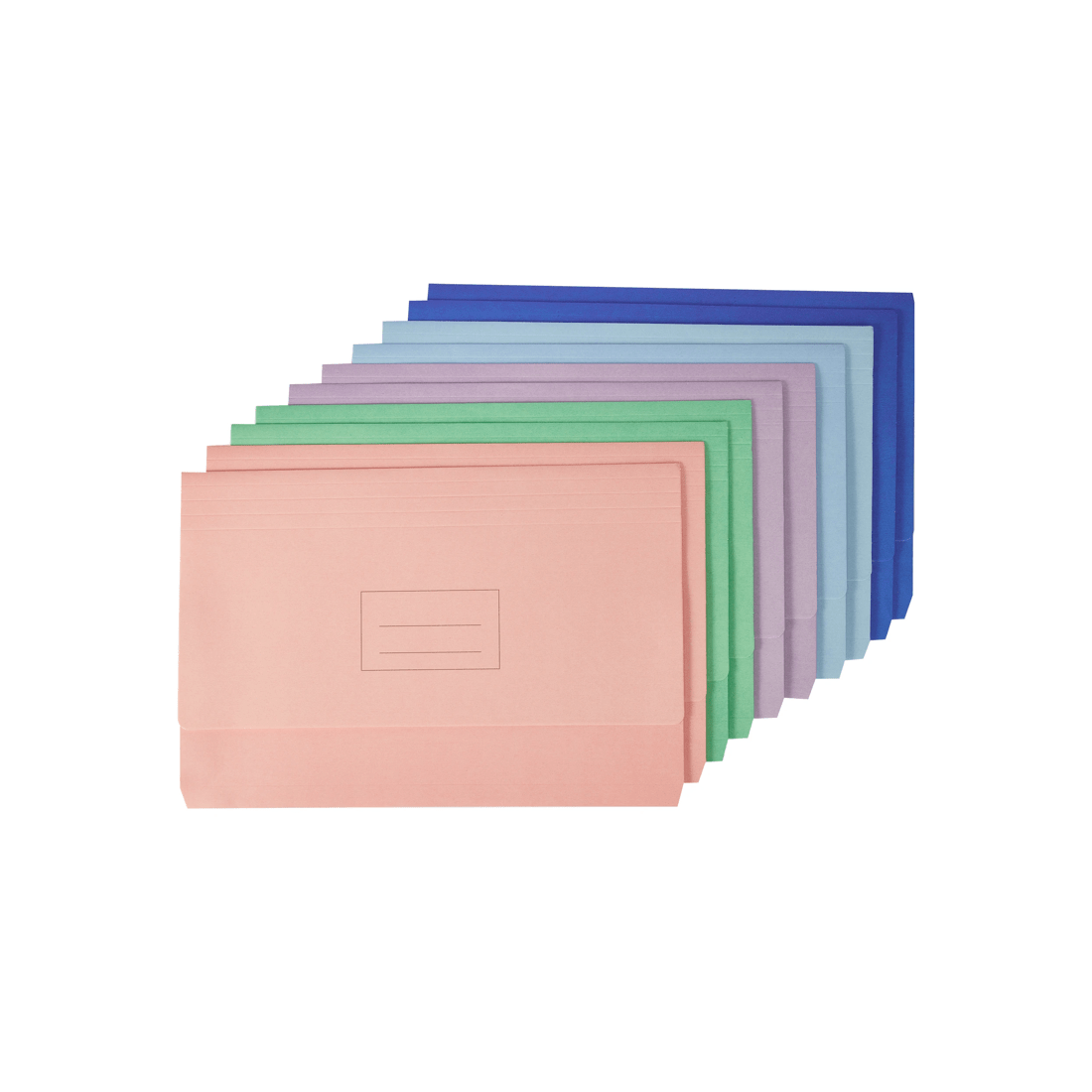 1 10 Pack Foolscap Document Wallets, 1 of 7