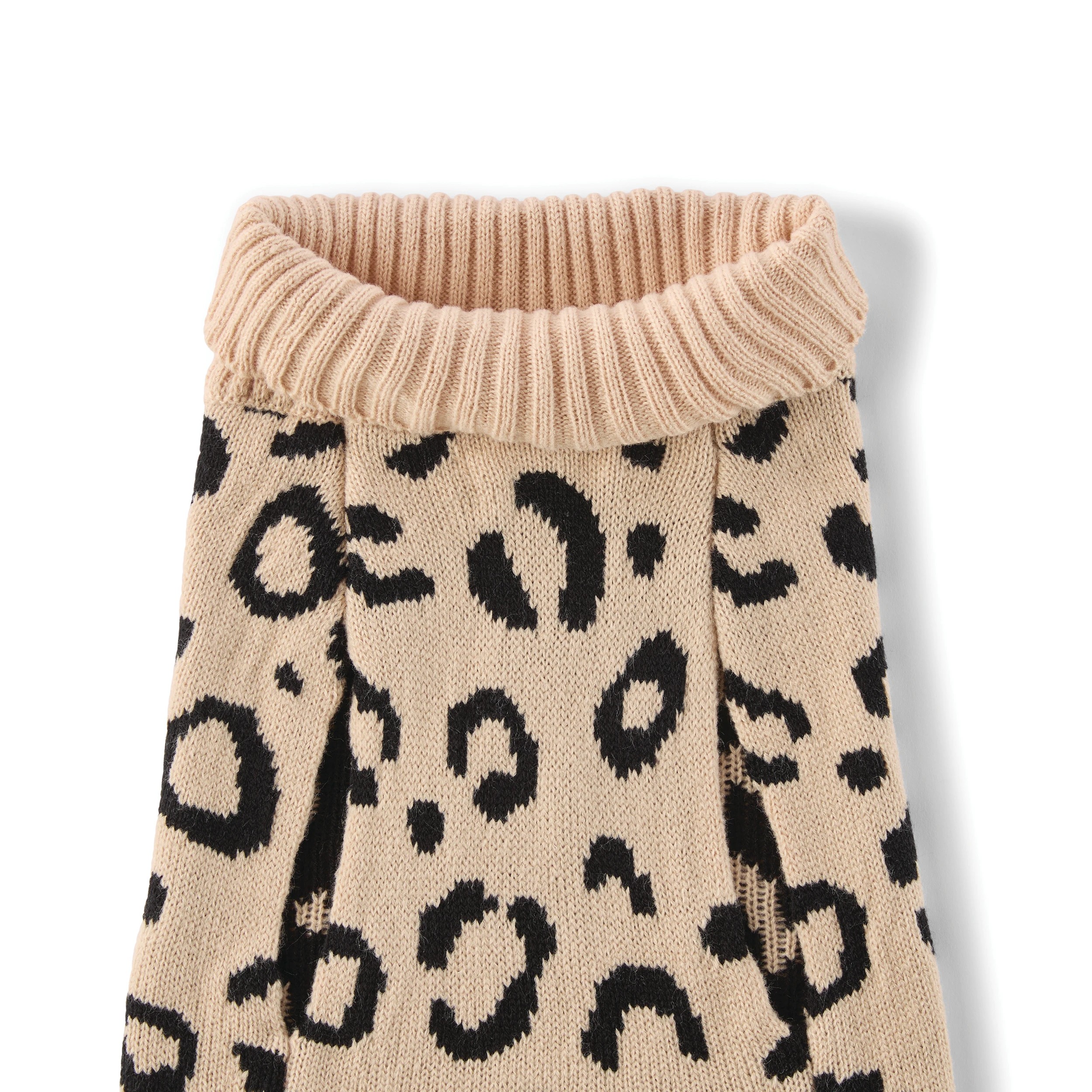 7 Pet Leopard Knit Jumper - Large, 7 of 9
