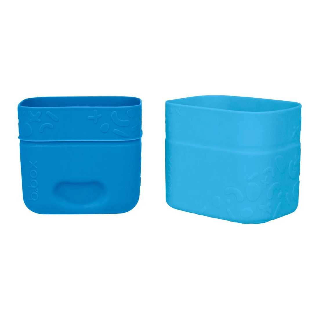 1 B.box Silicone Snack Cups Ocean, 1 of 3