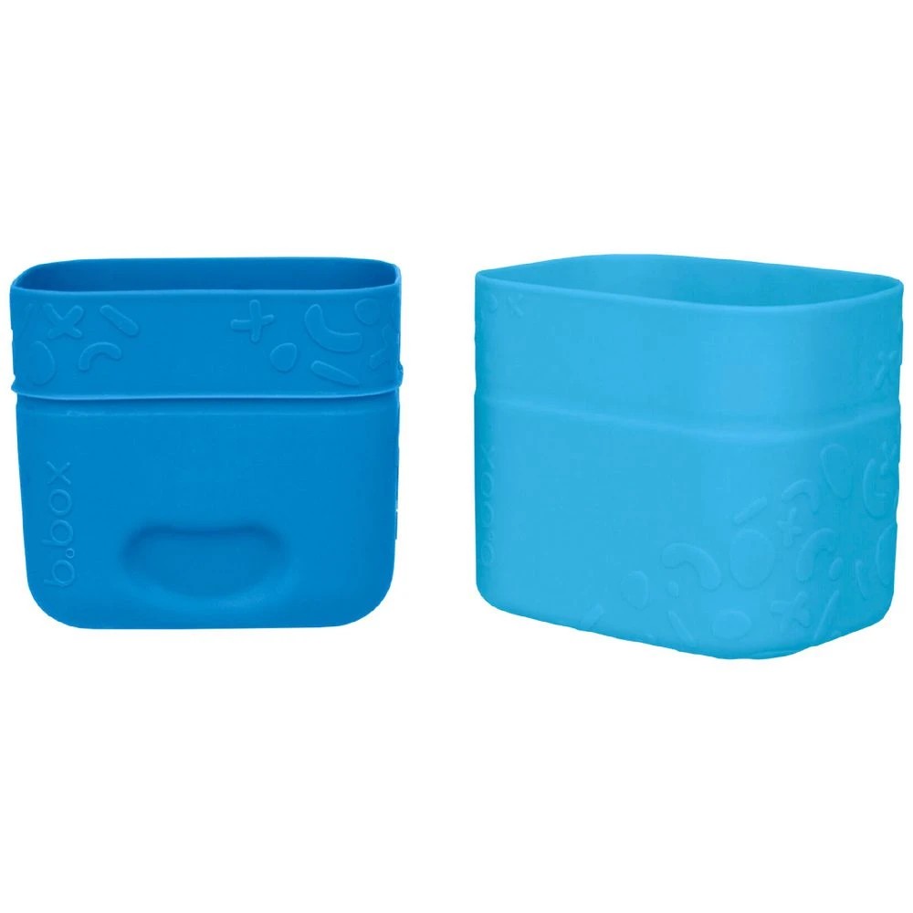 1 B.box Silicone Snack Cups Ocean, 1 of 3