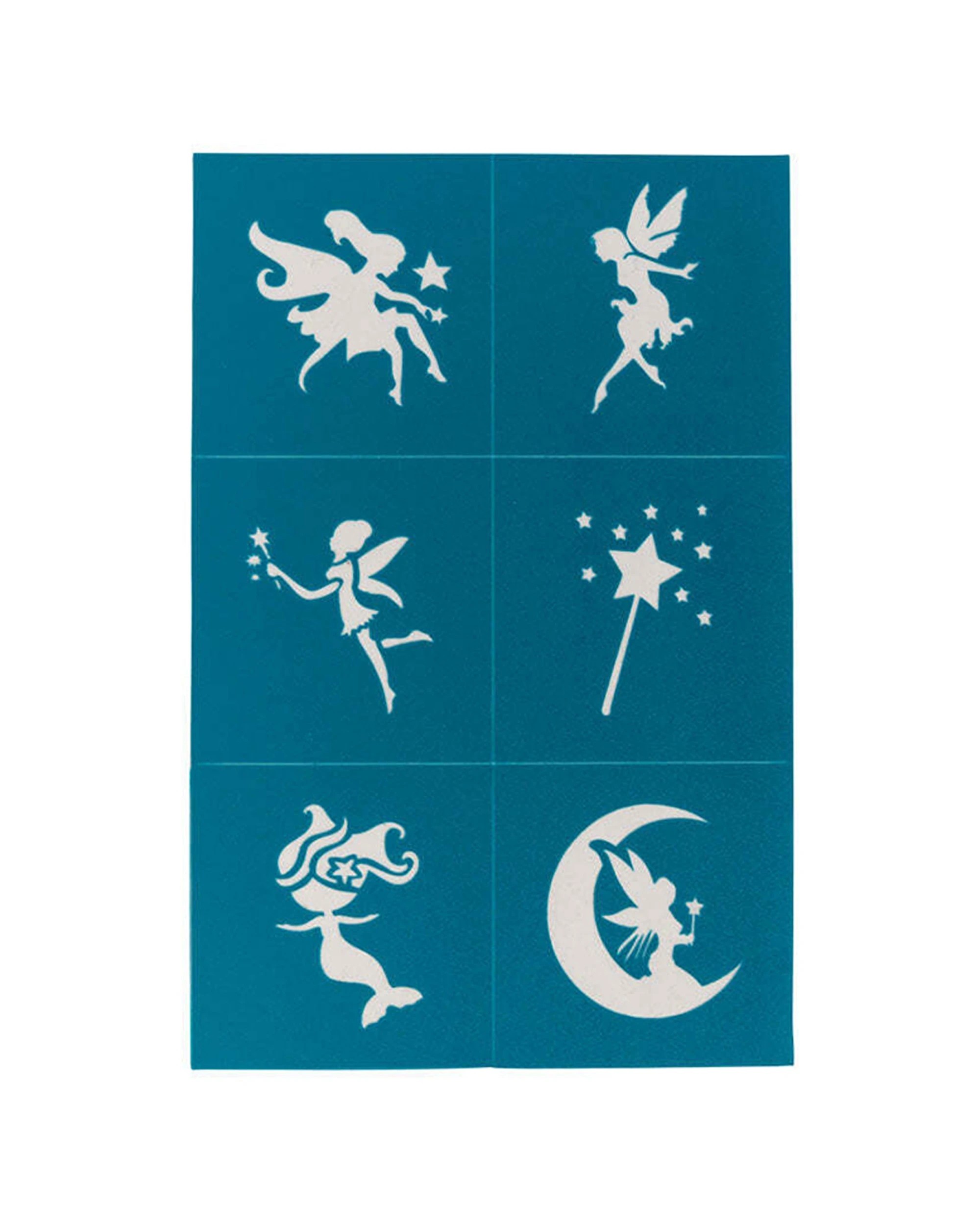 5 OH FLOSSY 2x40pc Reusable Adhesive Stencils For Face Paint And Makeup - Multi, 5 of 8