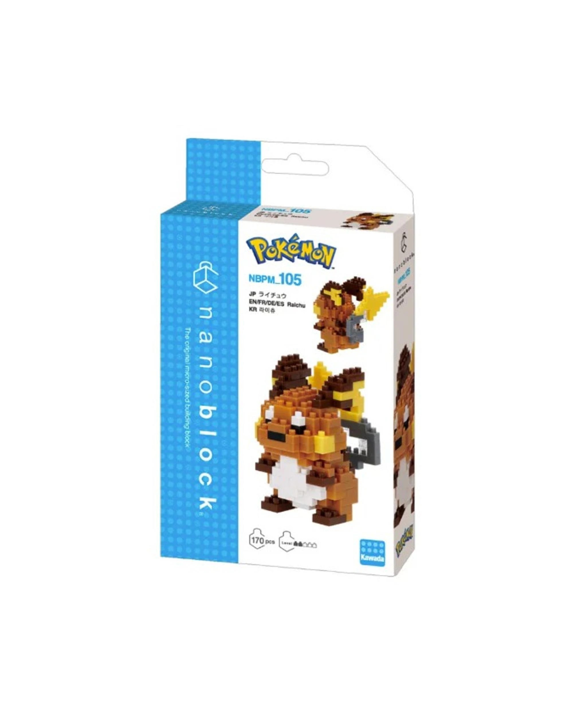 6 Nanoblock Pokemon Raichu, 6 of 6