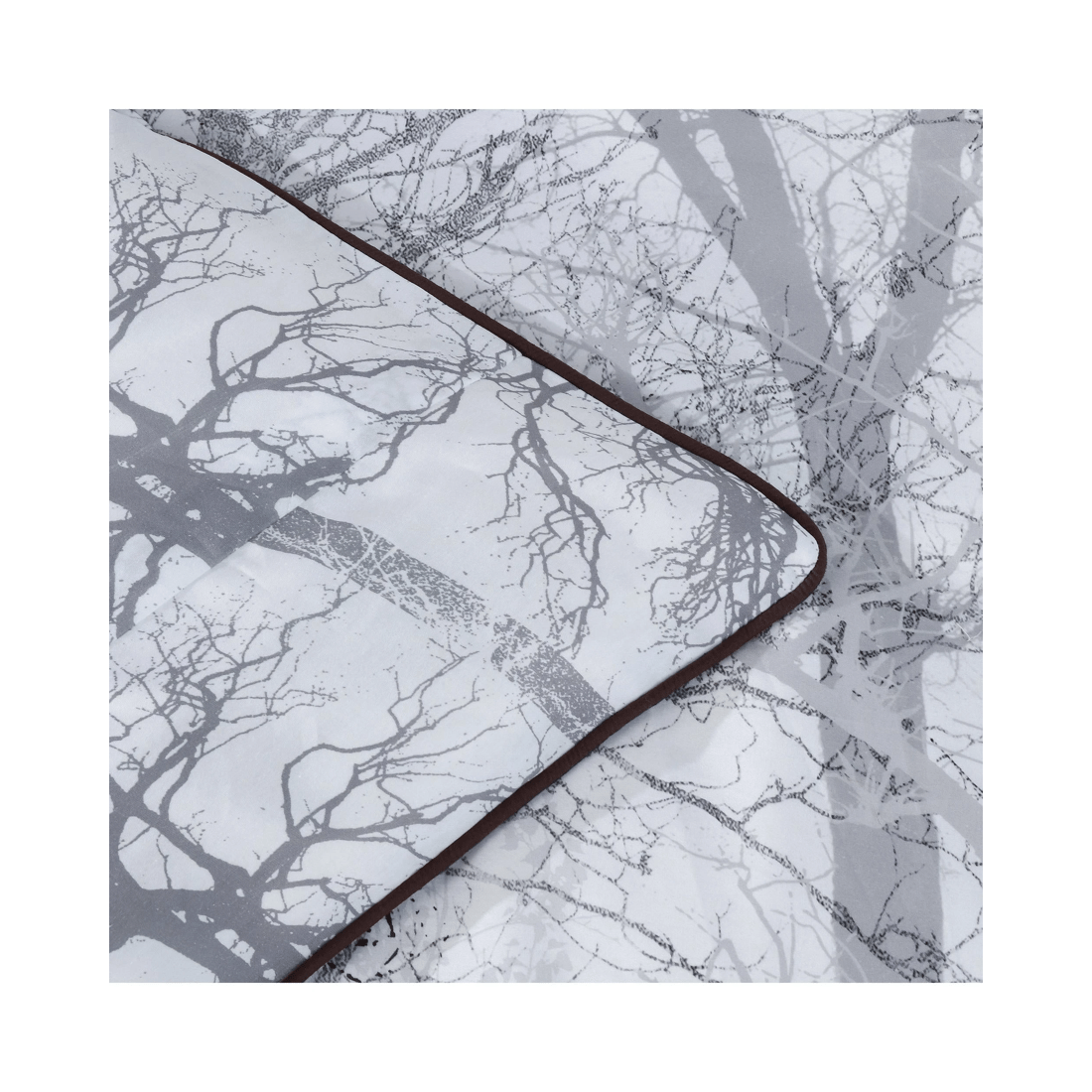 4 Bianca Bedding Myrtleford Grey Cotton Sateen Quilt Cover Set - Super King
 - Super King Bed
 - grey, 4 of 4