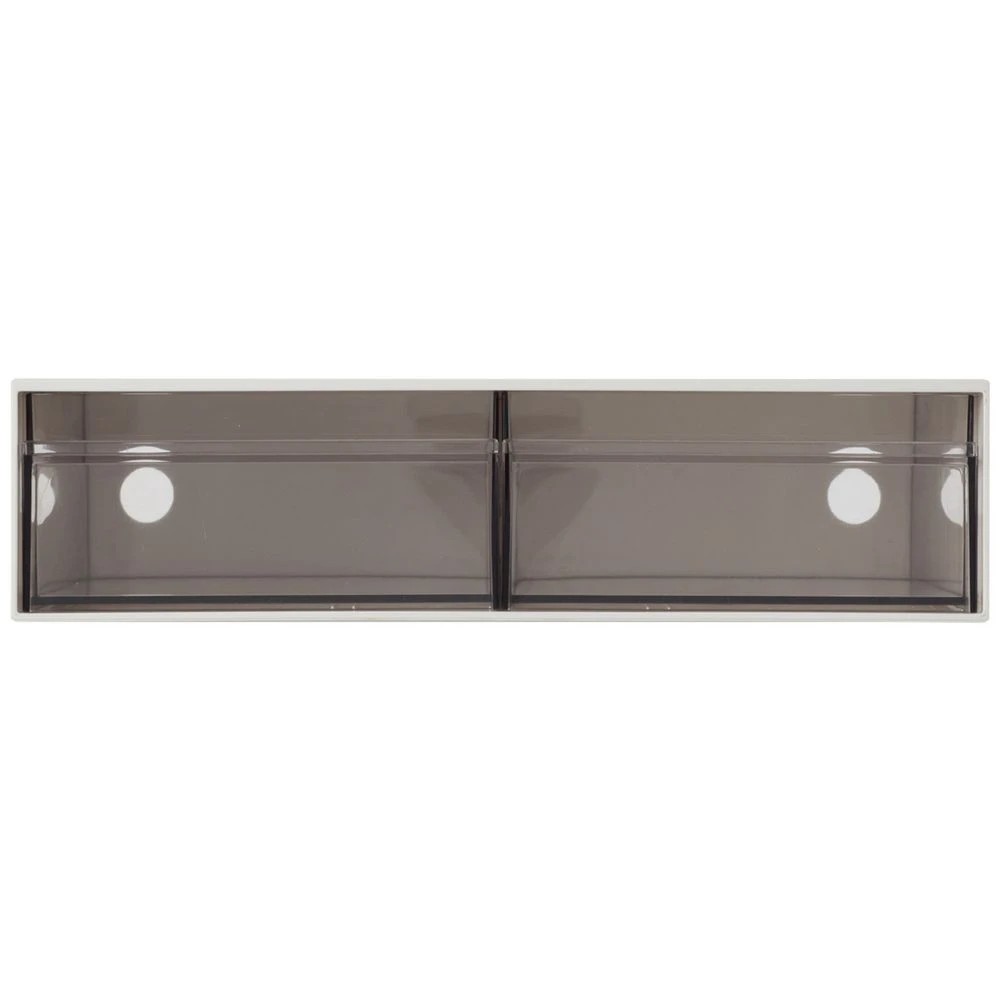 3 J.Burrows Stackable 2 Segment Desktop Drawers, 3 of 3