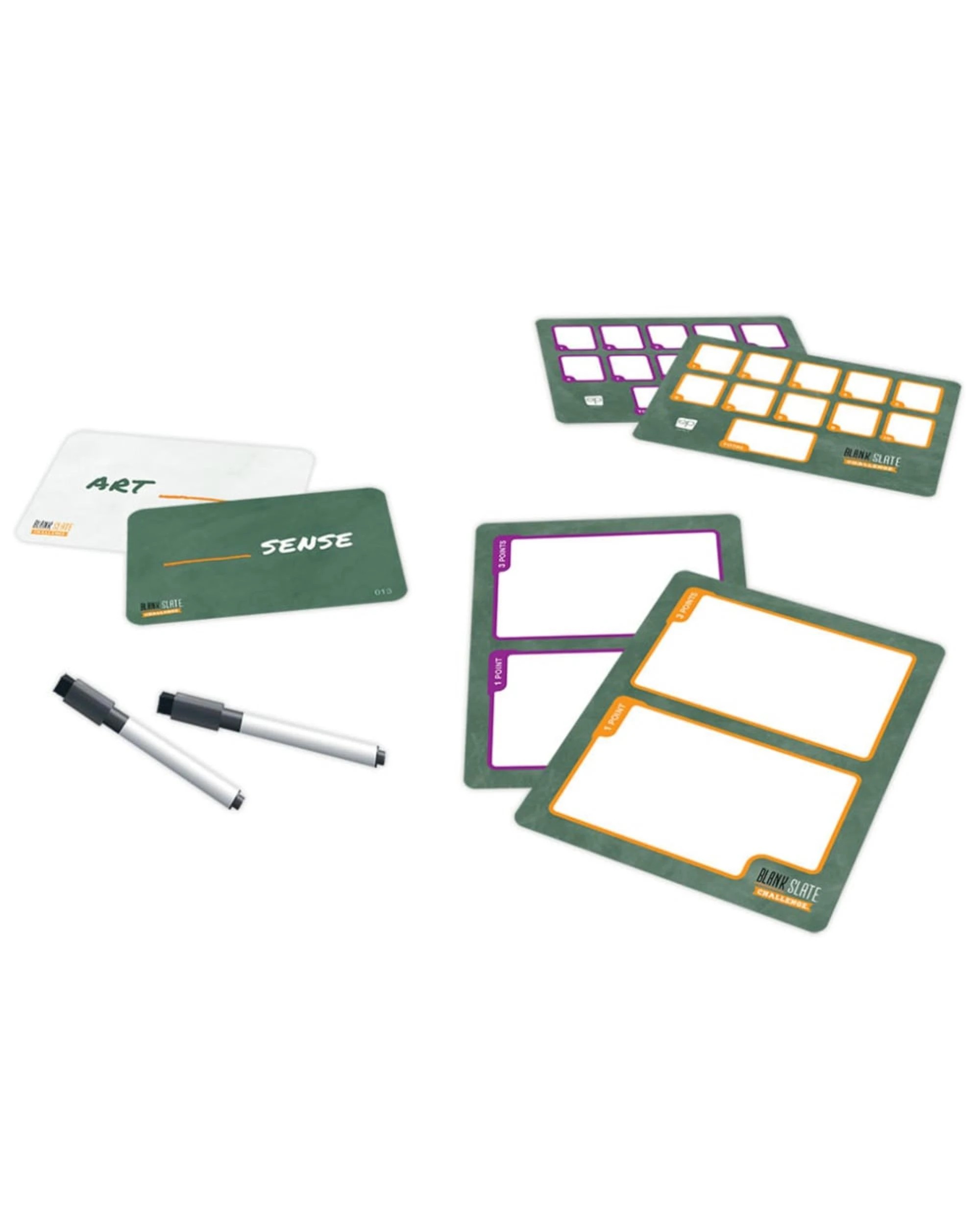 3 Blank Slate Challenge Card Game, 3 of 4