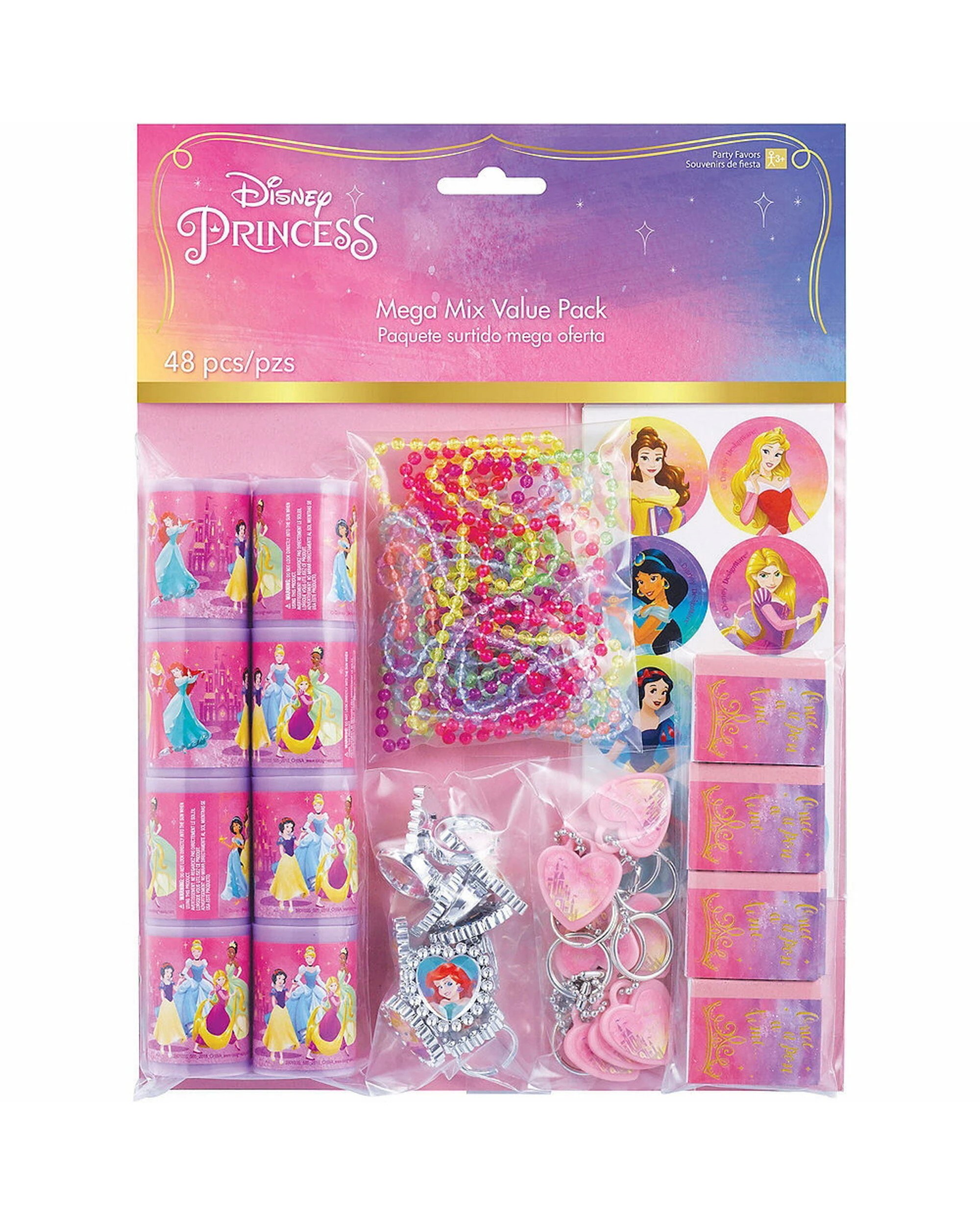 1 Disney Disney Princess Once Upon A Time Mega Mix Favour Pack 48 Pieces, 1 of 1