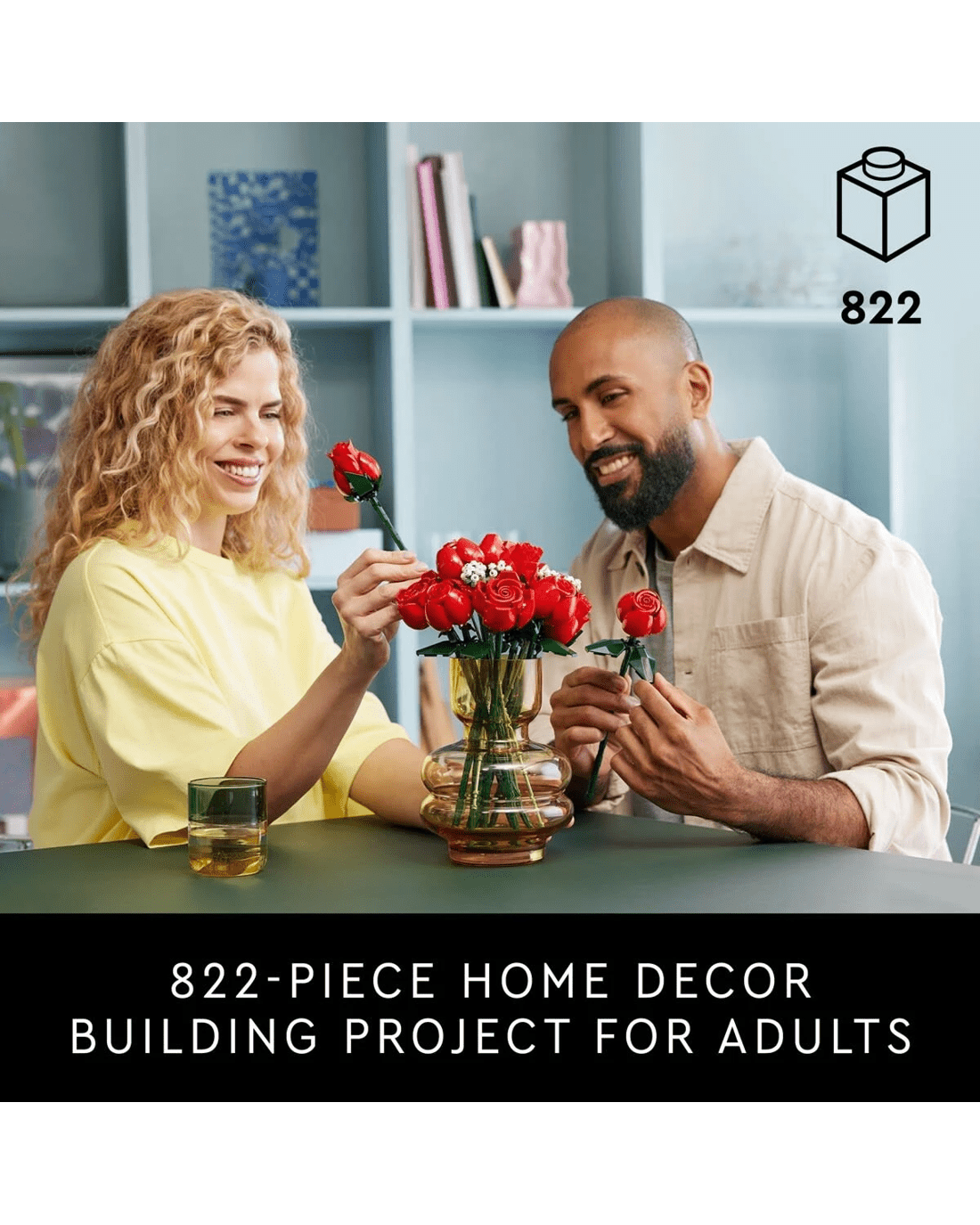 5 LEGO Botanicals Bouquet of Roses 10328, 5 of 10