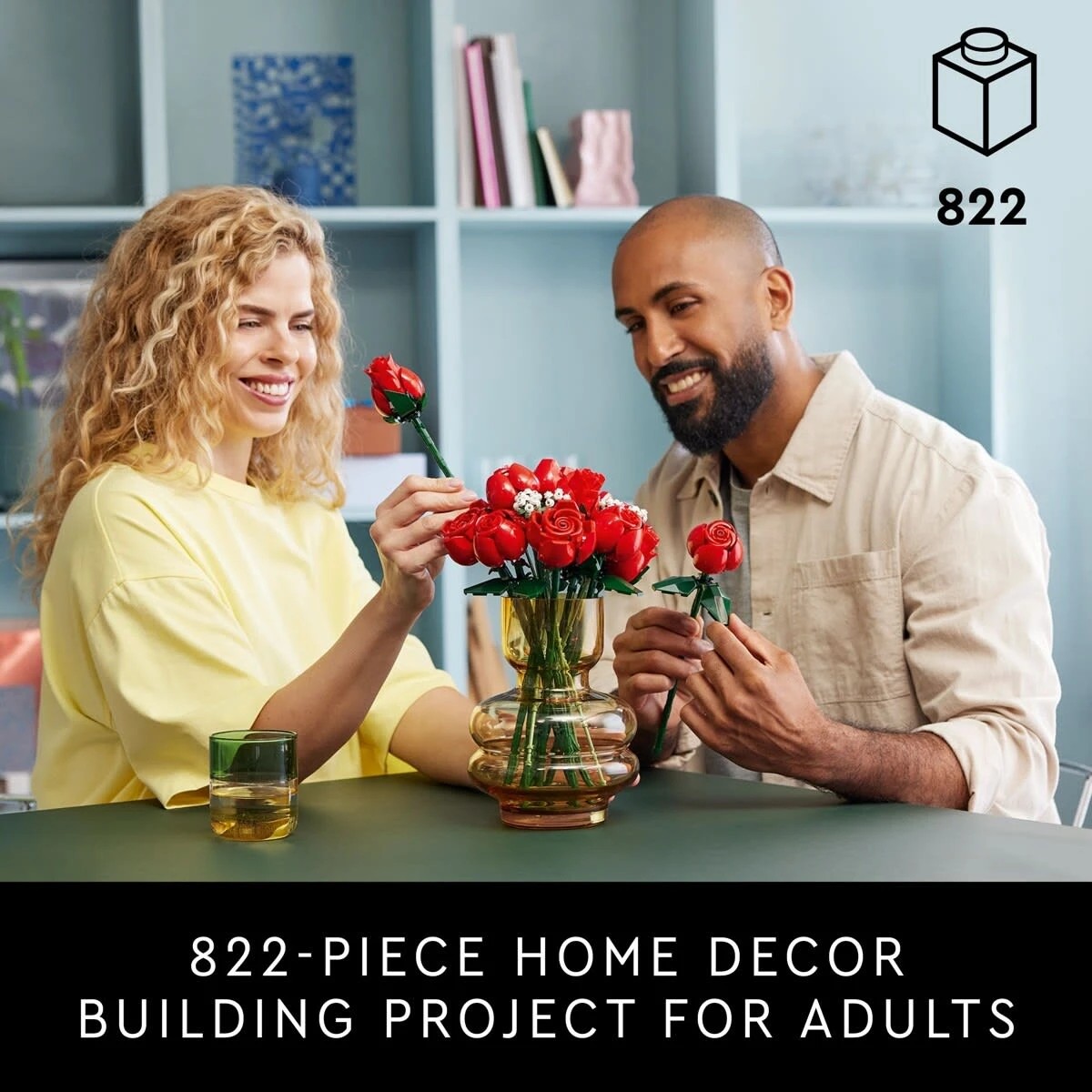 5 LEGO Botanicals Bouquet of Roses 10328, 5 of 10