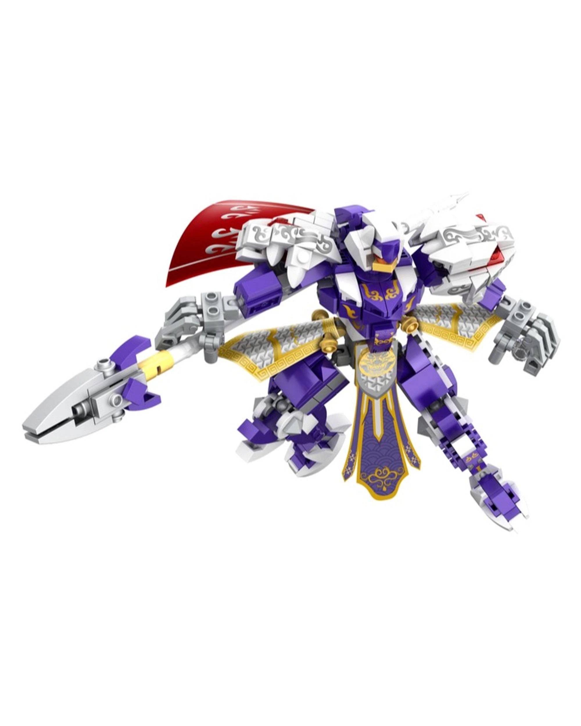 2 iM.Master Mechanical Master Five Generals Wolf Purple 340 Piece Model Kit - 6846 - Purple, 2 of 3