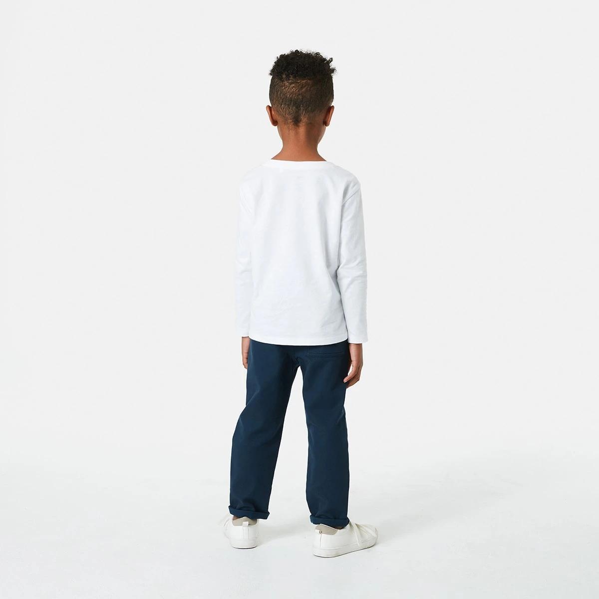 6 Pull On Chino Pants Dress Navy, 6 of 8