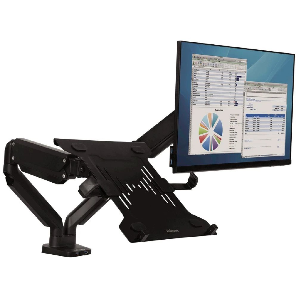 3 Fellowes Monitor Arm Accessory For Laptop, 3 of 10