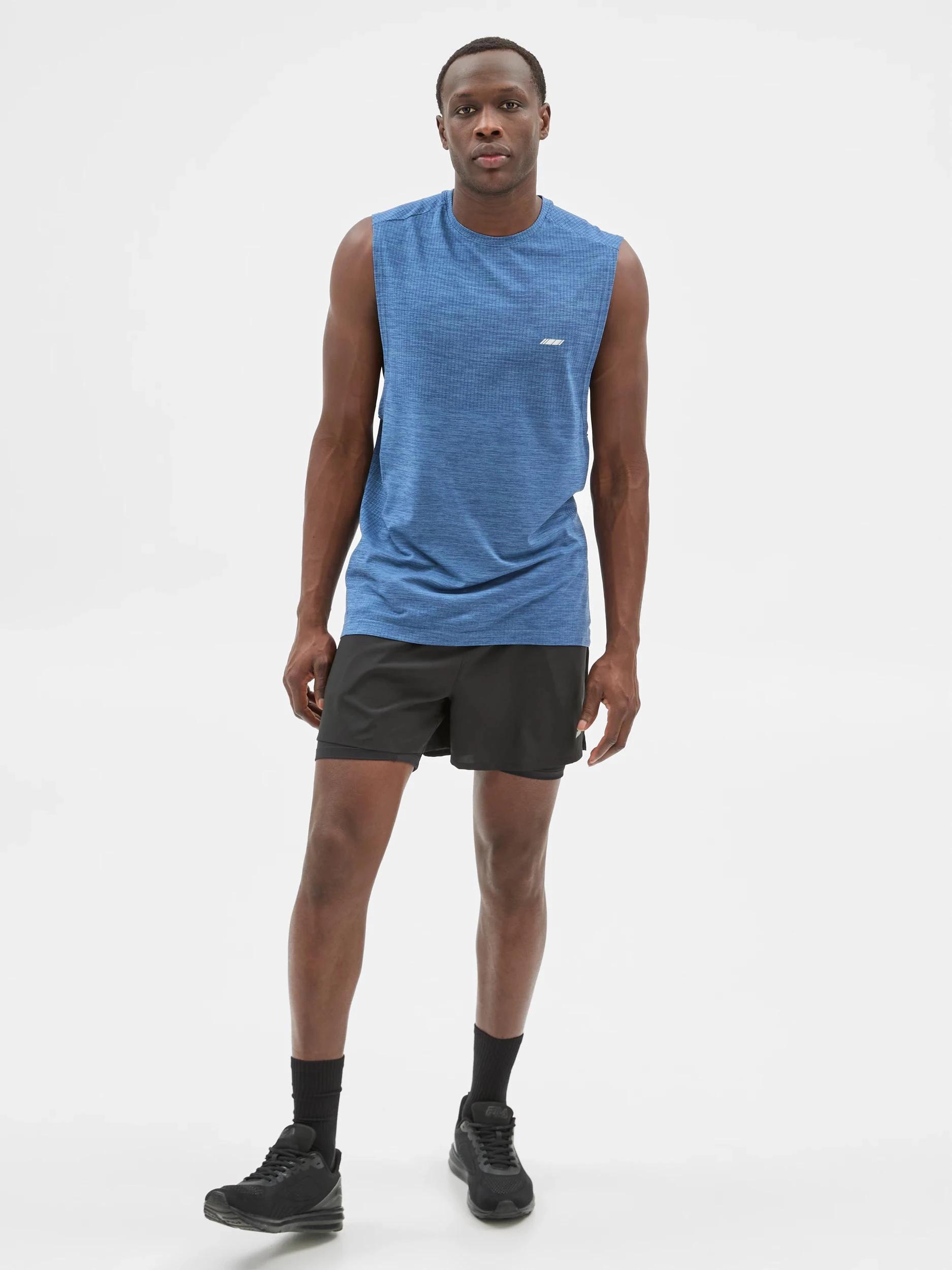 2 Target Active Core Training Tank Top BLUE, 2 of 6