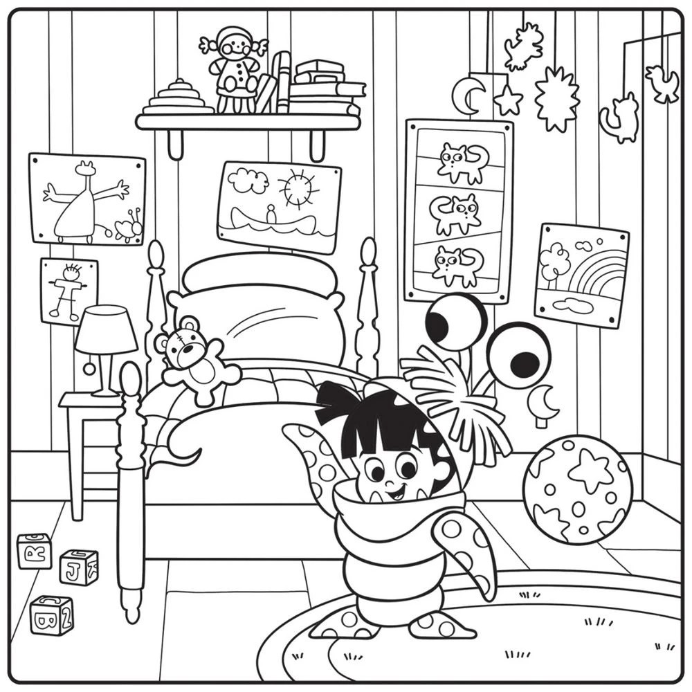 3 Scholastic Colouring Book Cosy Disney 44 Pages, 3 of 4