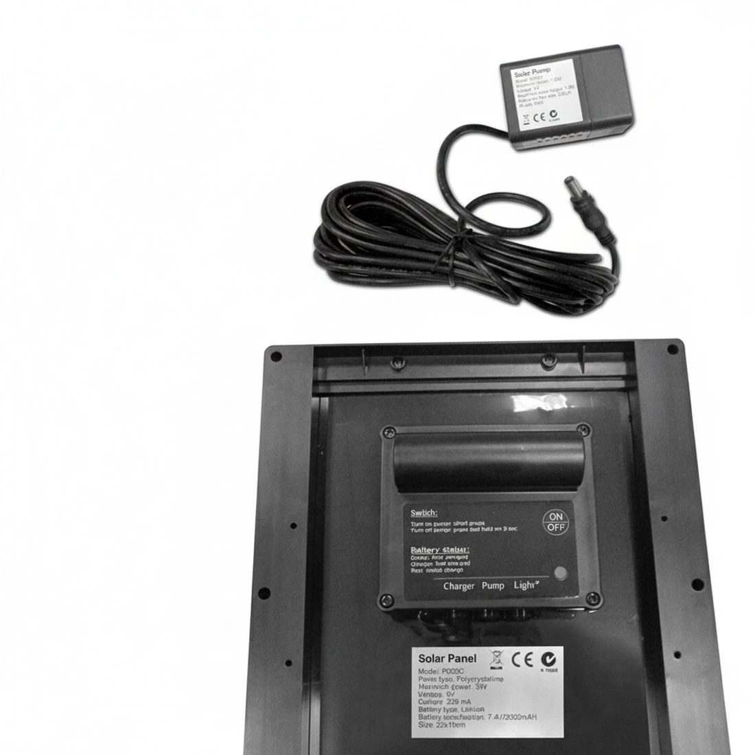 8 Gardeon Solar Water Feature Cascading Fountain 3-Tier Mushroom LED Light 70CM - Blue, 8 of 8