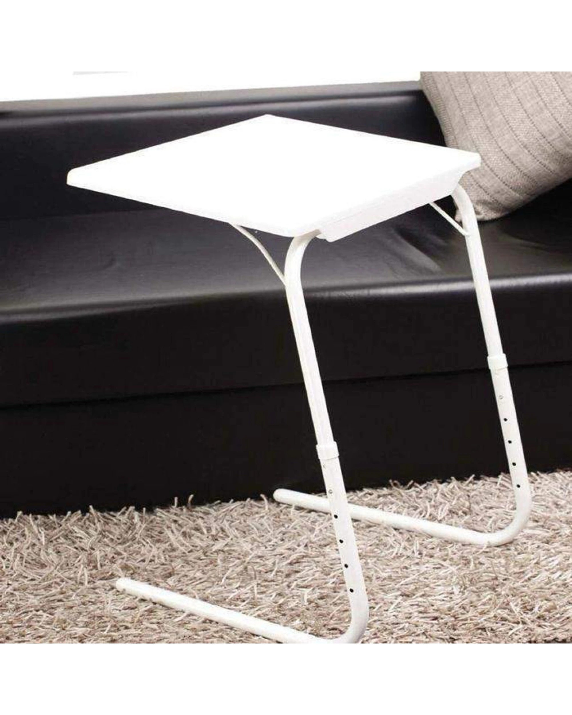 8 BR Home Portable Metal Adjustable Laptop Tray Table with Folding Design, 8 of 10