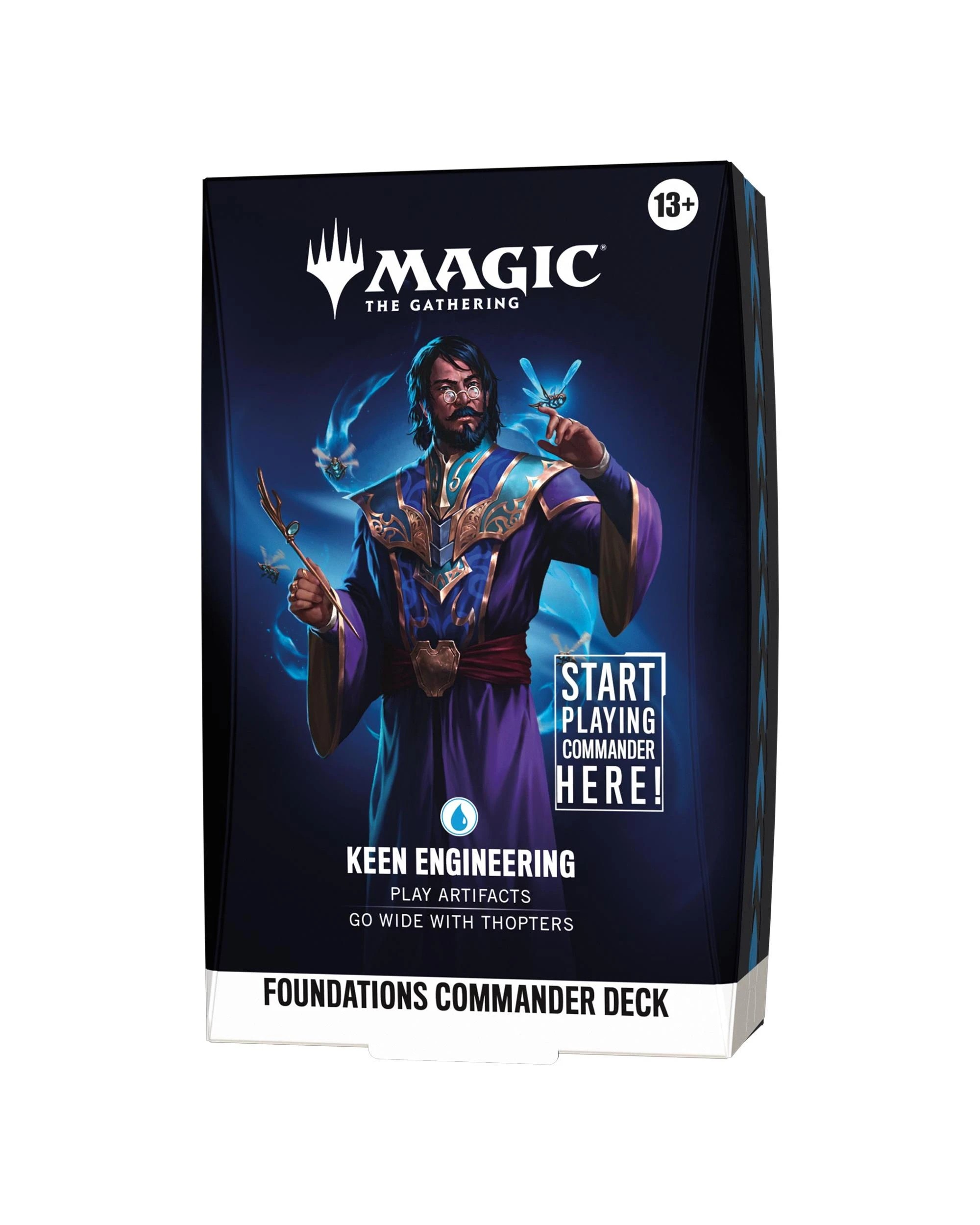 1 Magic The Gathering: Foundations Commander Deck - Keen Engineering, 1 of 1