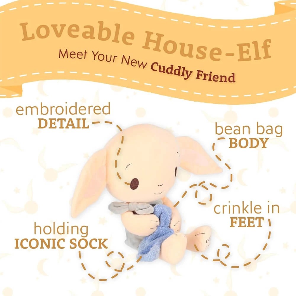 4 Harry Potter Dobby Holding A Sock Plush, 4 of 4