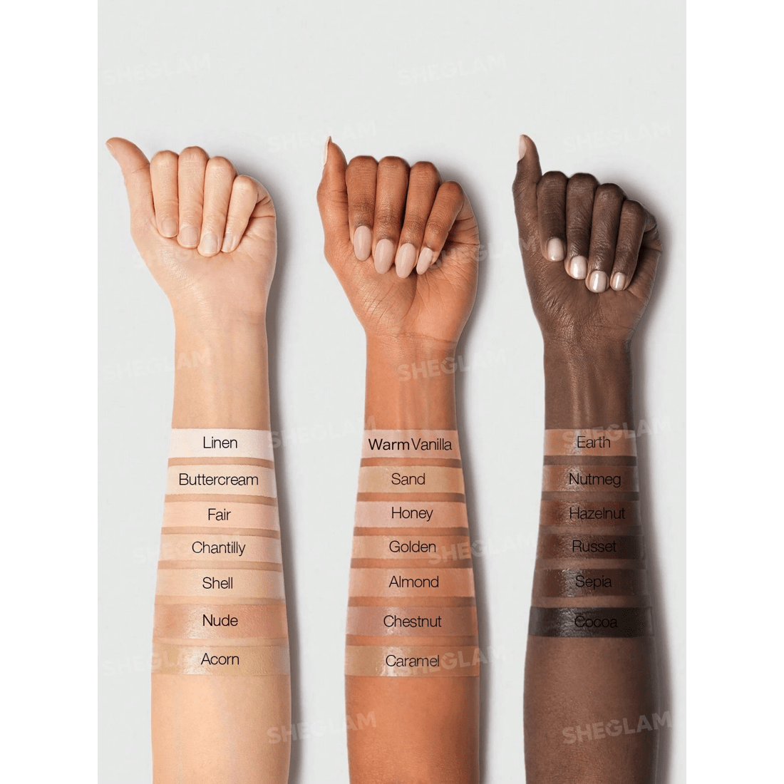 3 SHEGLAM Like Magic 12HR Full Coverage Concealer - Shell, 3 of 8