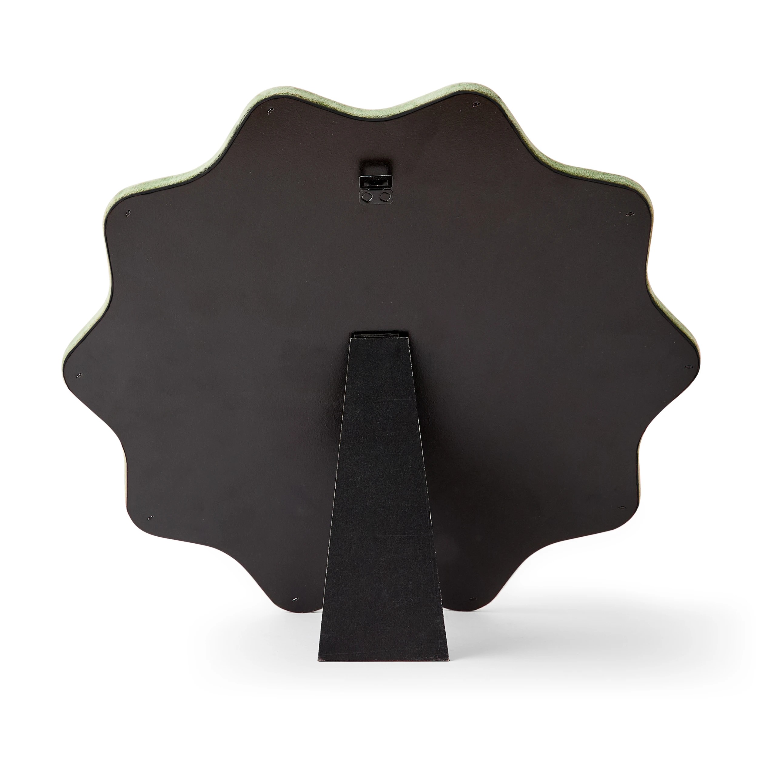 7 40cm Frankie Velvet Mirror - Green, 7 of 8