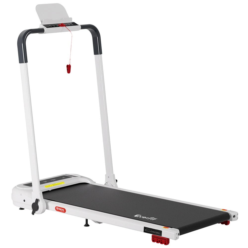 1 Everfit Treadmill Electric Walking Pad with Incline Foldable for Home Gym - White, 1 of 7