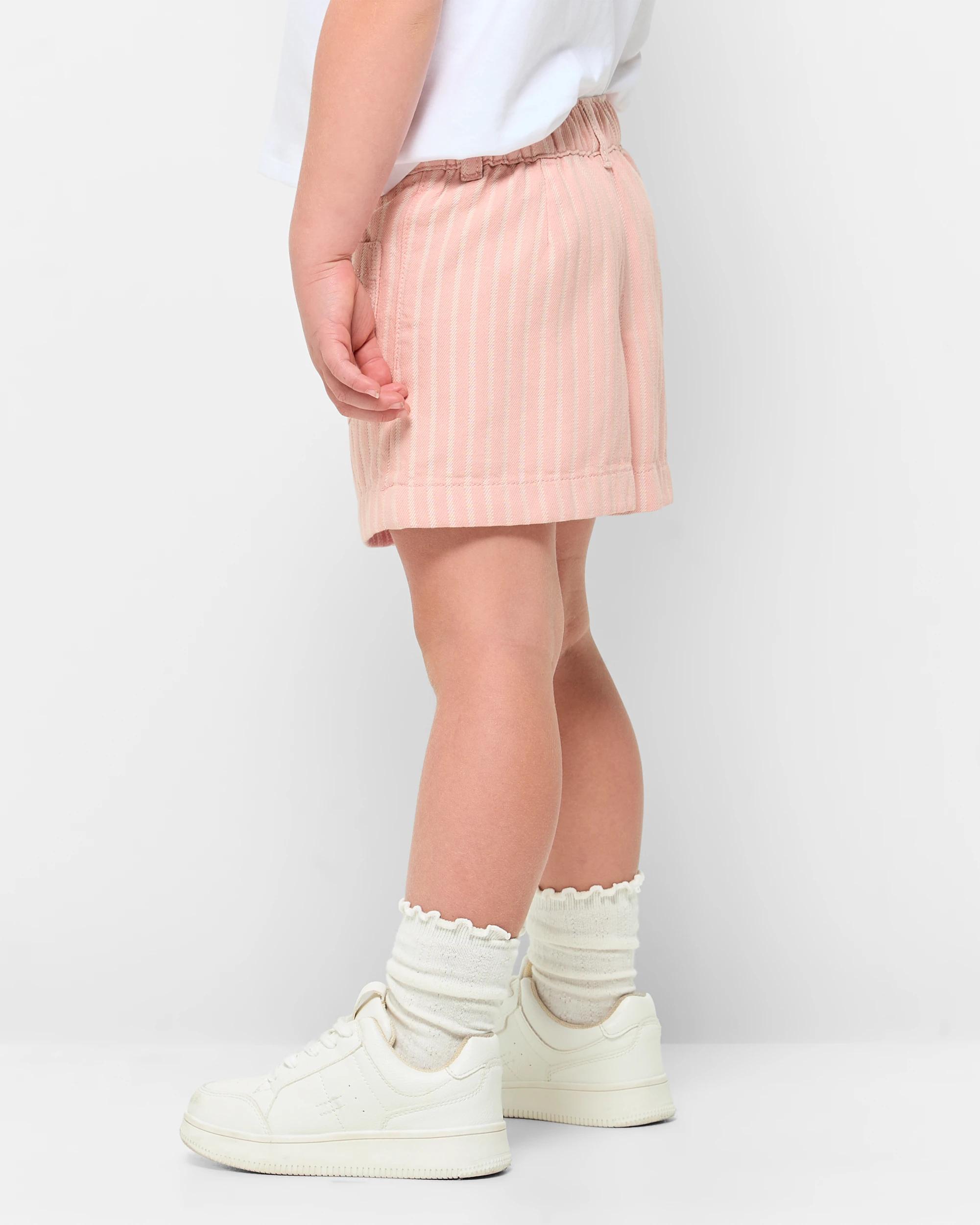 3 Target Striped Denim Skort PINK STRIPE, 3 of 5