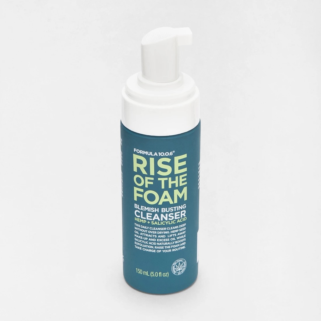 3 Formula 10.0.6 Rise Of The Foam Blemish Busting Cleanser 150ml - Hemp & Salicylic Acid, 3 of 5