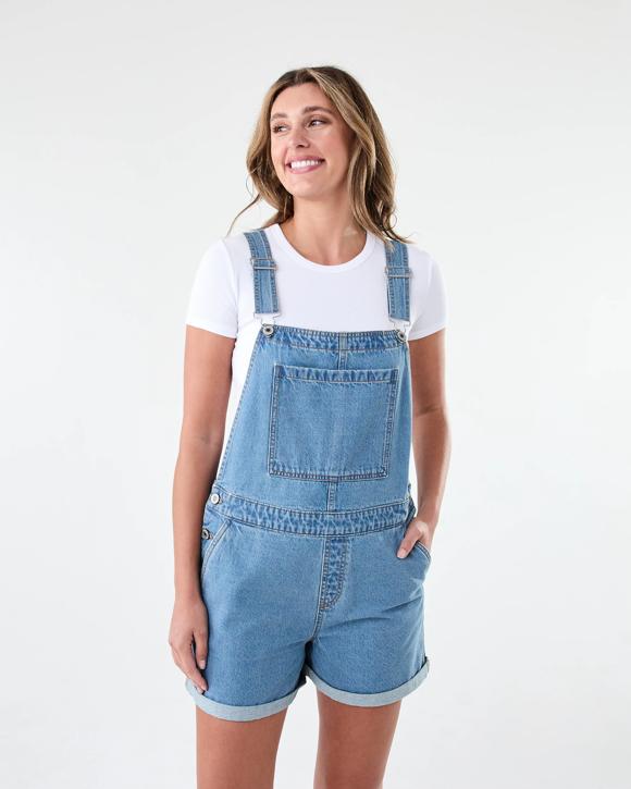 Denim Shortalls