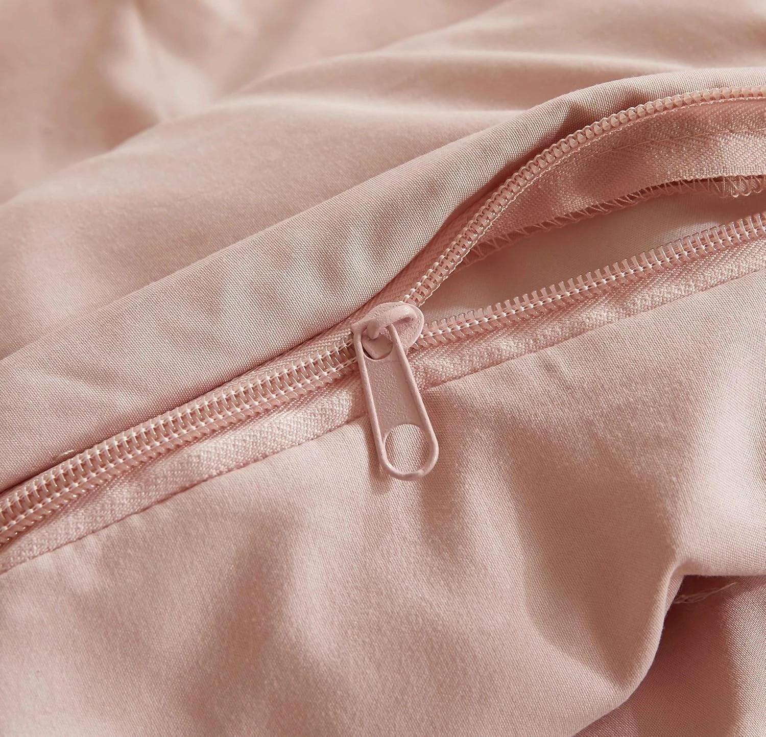 3 CleverPolly 100% Vintage Washed Microfibre Quilt Cover Set - King Bed - Pink, 3 of 7